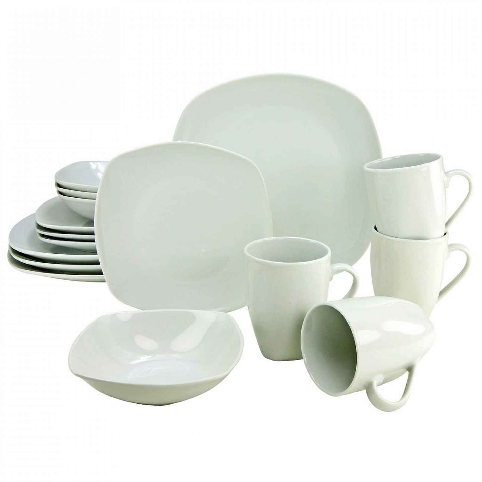 Creatable KOMBINOVANÁ SOUPRAVA, 16dílné, porcelán - Sady nádobí kombinované - 007768129201