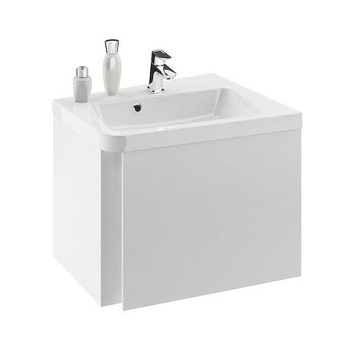Koupelnová skříňka pod umyvadlo Ravak 10° 65x54 cm bílá X000000748