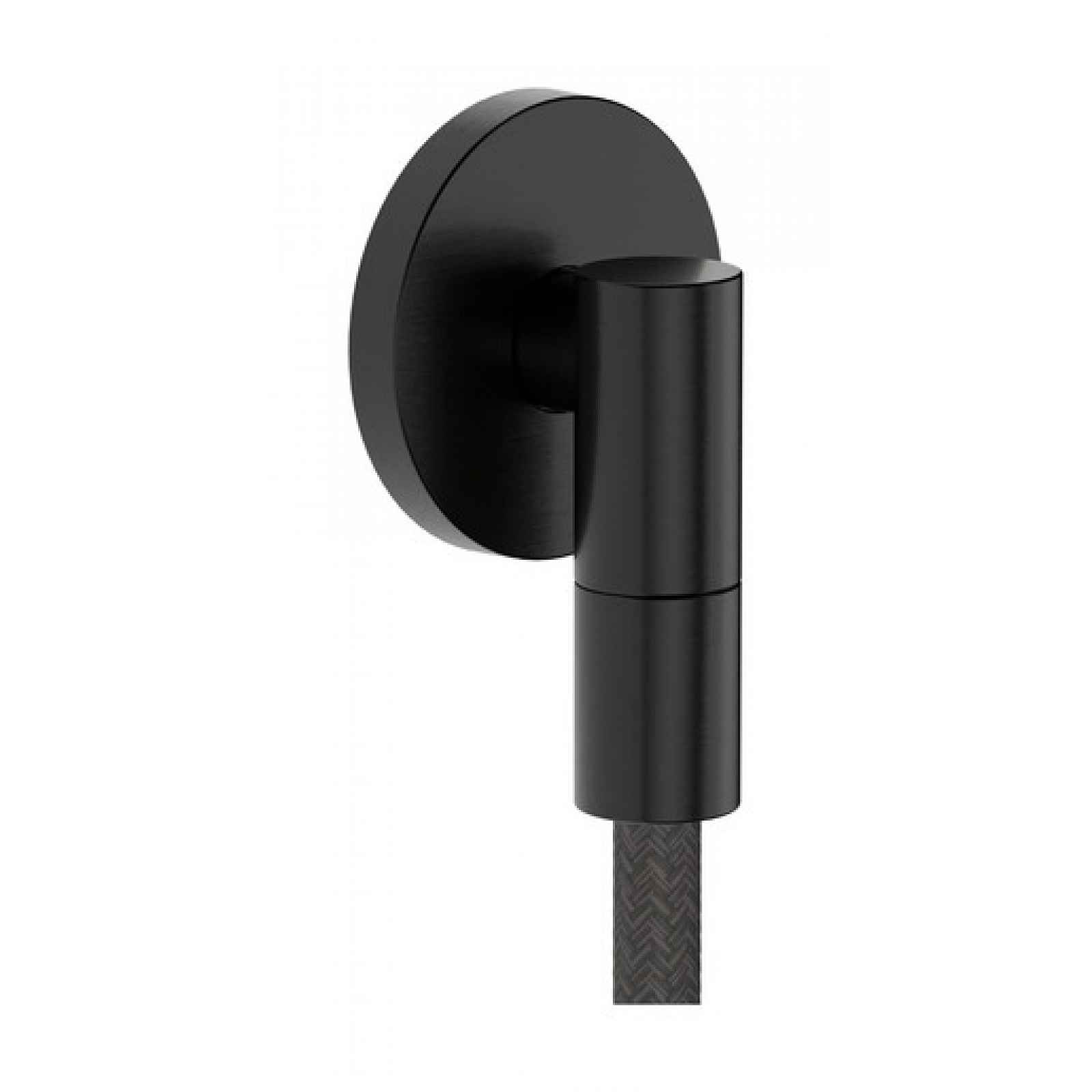 Podomítkový vývod Hansgrohe FixFit Fine S se zpětným ventilem kartáčovaný černý chrom 28882340