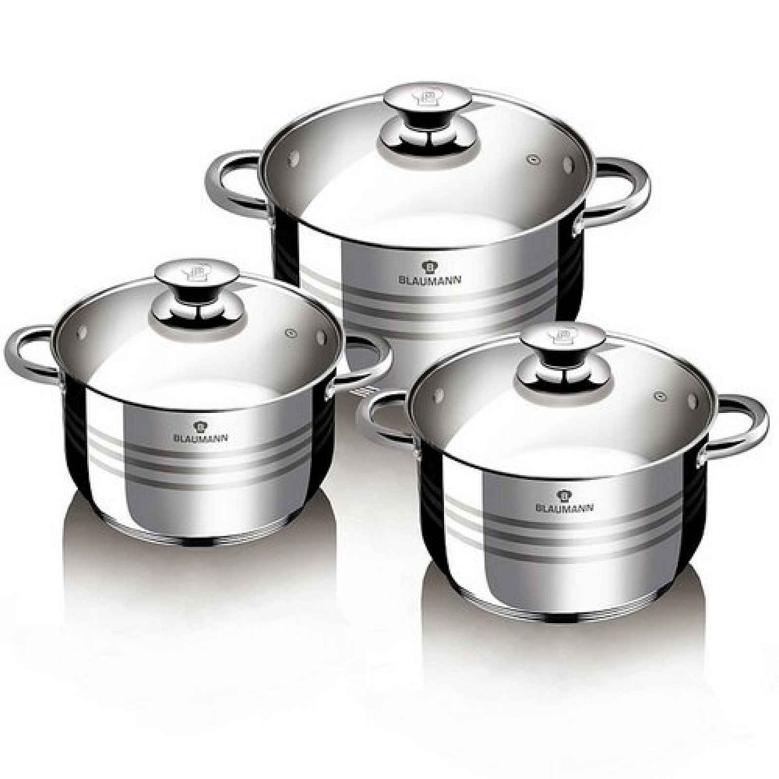 Sada nádobí nerez 6 ks Gourmet line