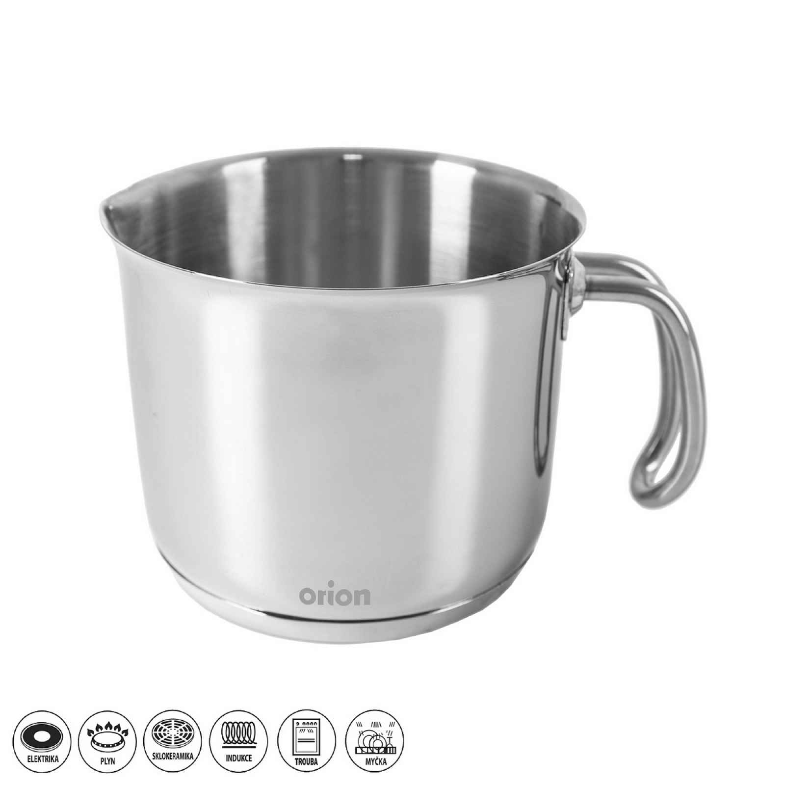 Orion Orion Rendlík-hrnec na mléko nerez ANETT pr. 12,5 cm