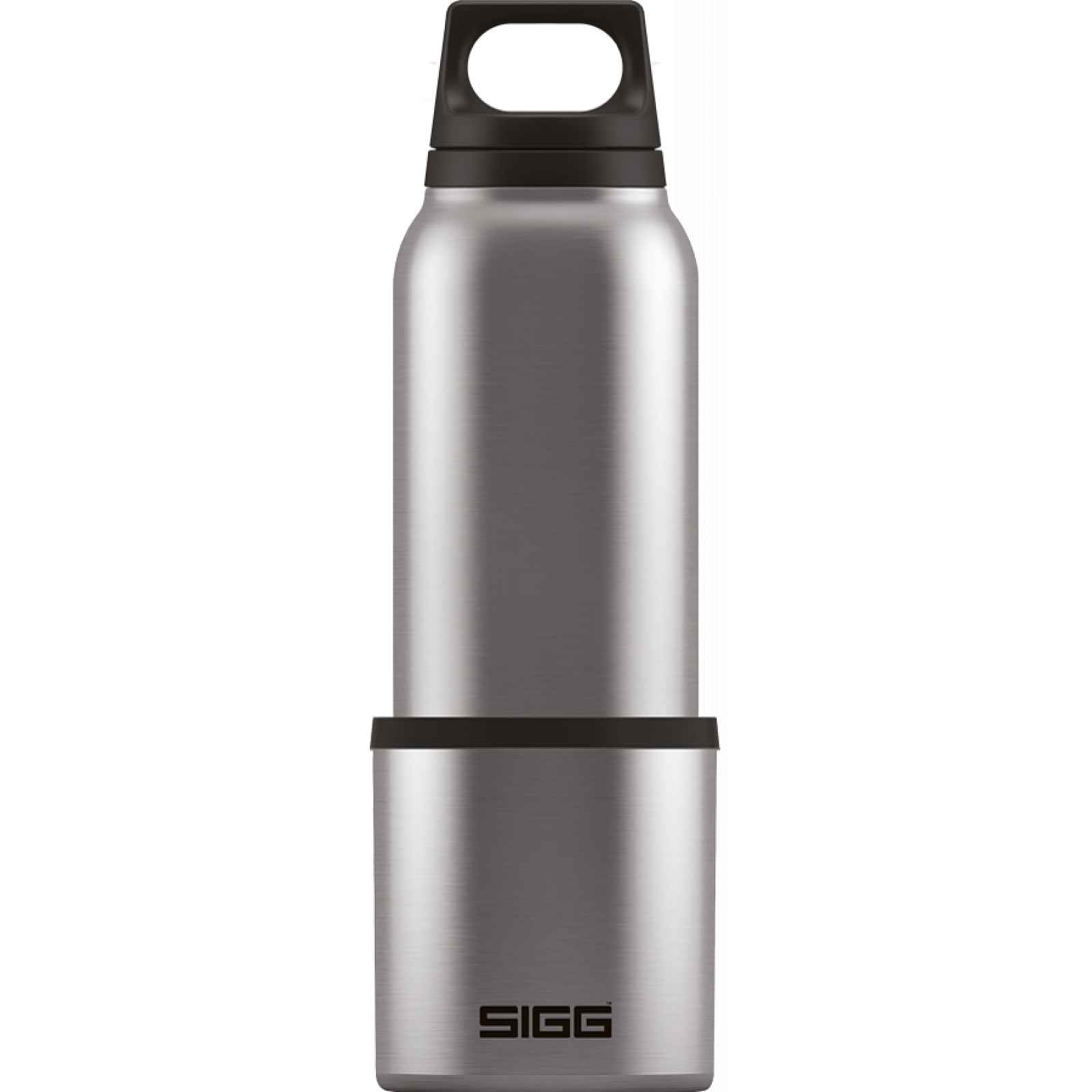 Sigg Hot & Cold Termoska Classic, stříbrná s pohárem, 0,5 l 8694.30