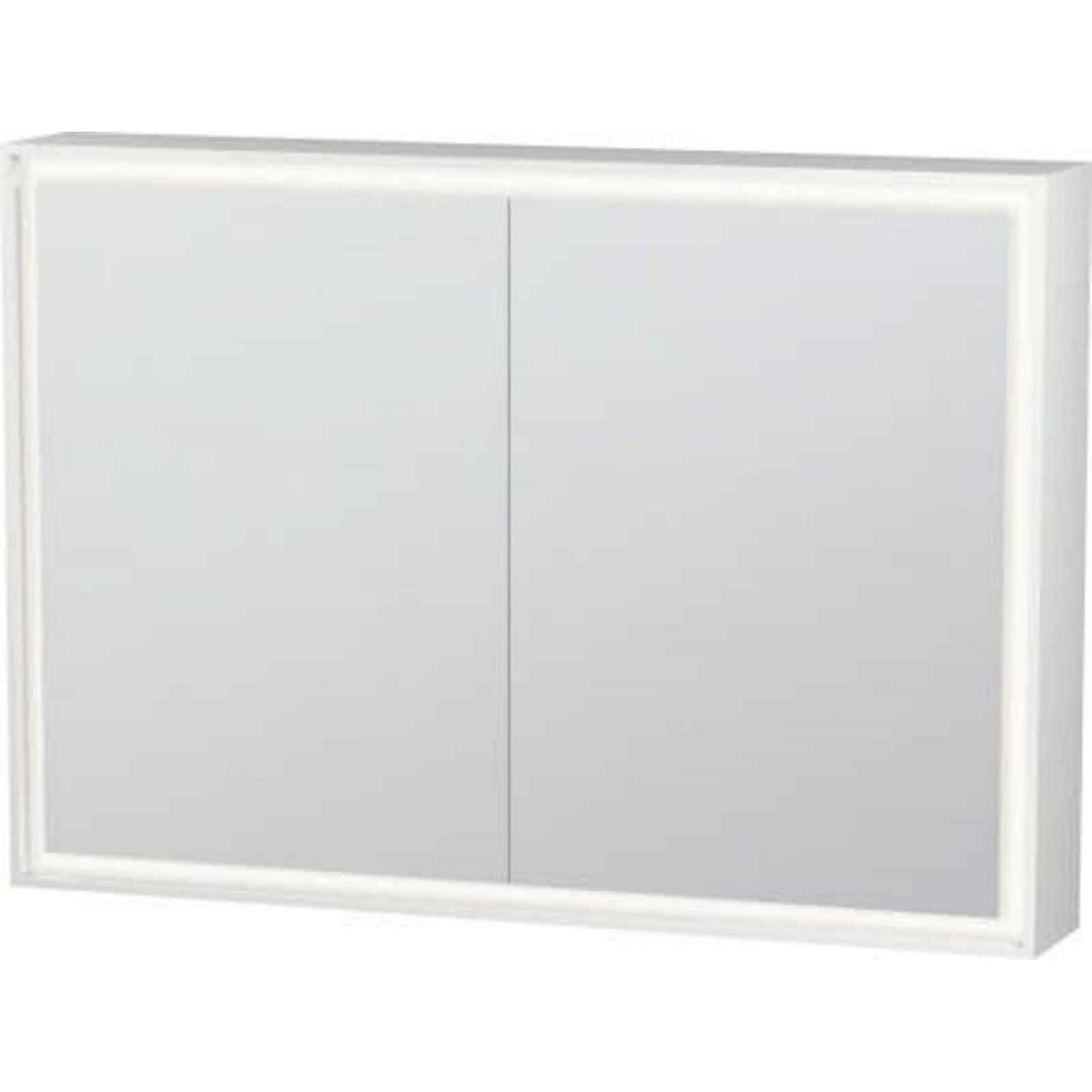 Zrcadlová skříňka Duravit L-Cube 100x70 cm MDF bílá mat LC755200000