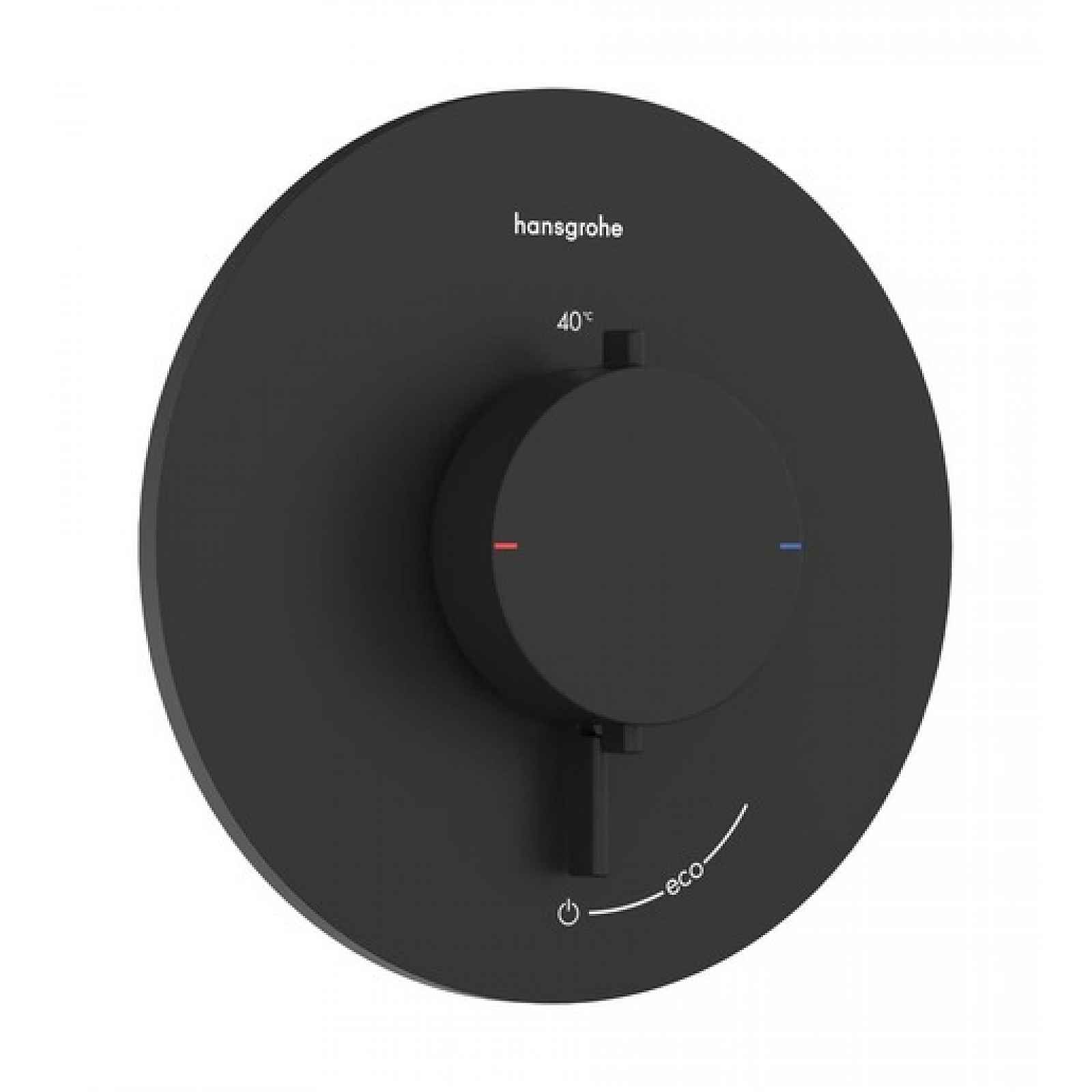 Sprchová baterie Hansgrohe Ecostat Comfort S bez podomítkového tělesa matná černá 33714670