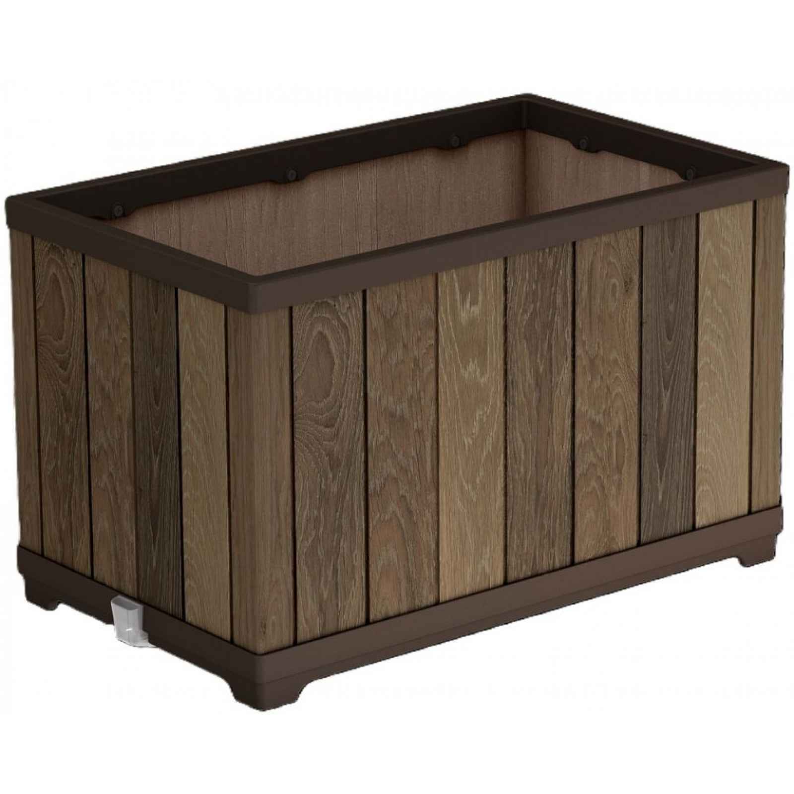 Květináč DECO RECTANGLE WALNUT