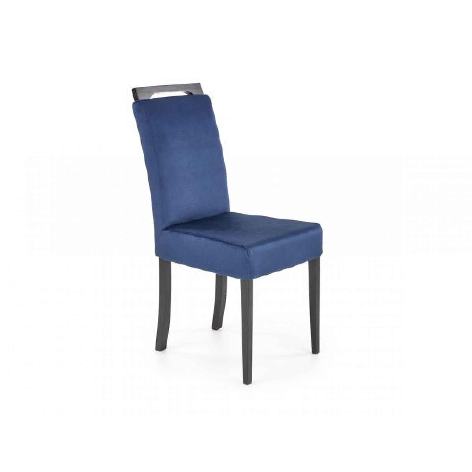 Jídelní židle CLARION 2 Halmar Modrá - výška: 97 cm