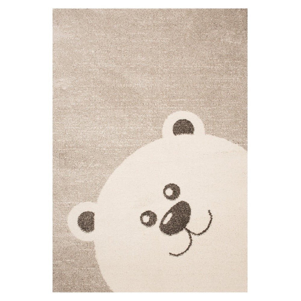 Dětský hnědý koberec Zala Living Bear, 120 x 170 cm