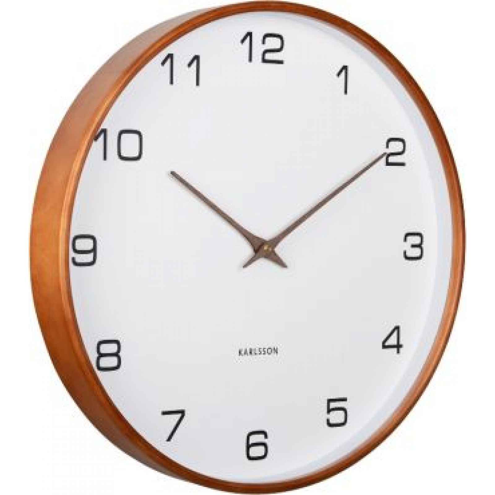 Designové nástěnné hodiny 5993WH Karlsson 40cm