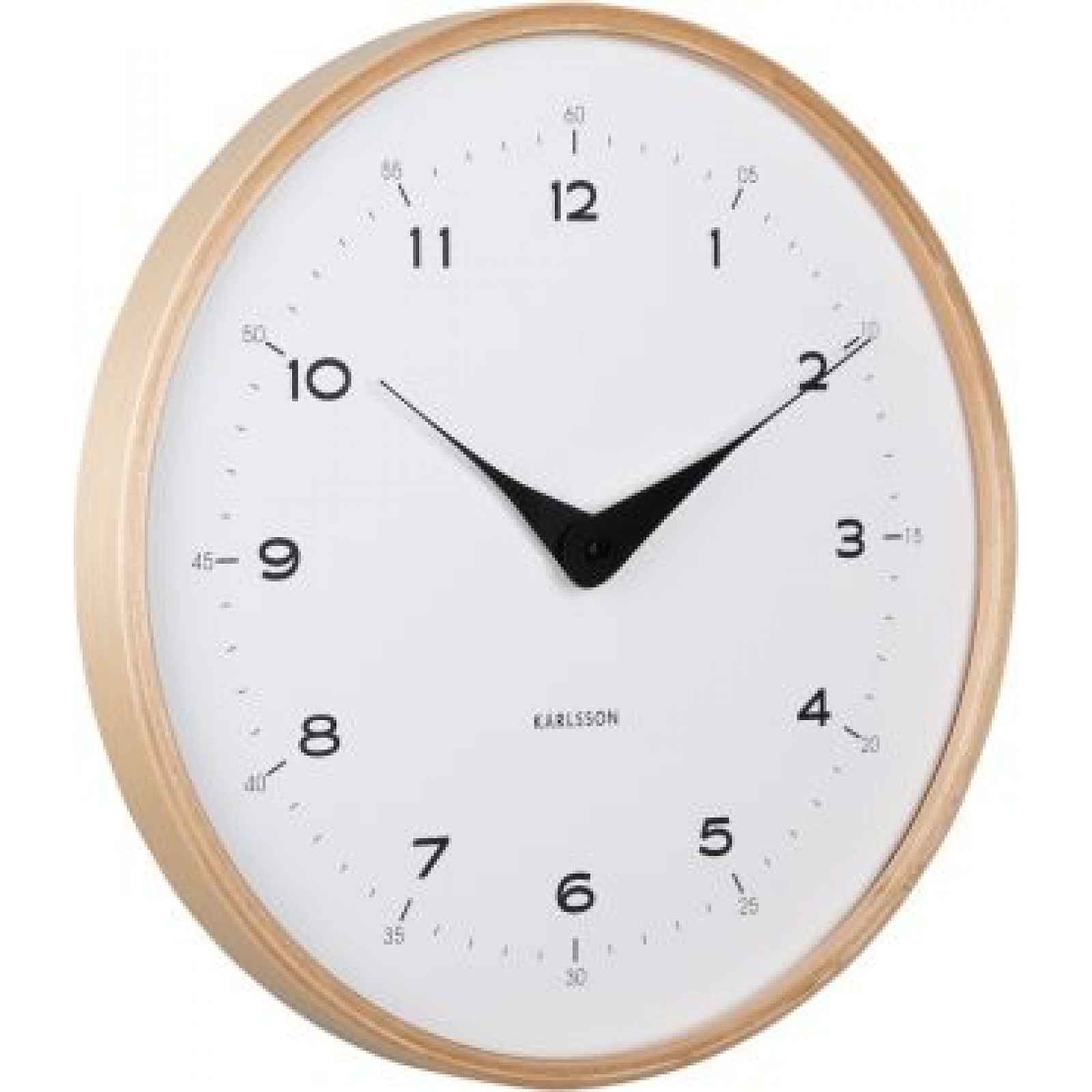 Designové nástěnné hodiny 5995WH Karlsson 30cm
