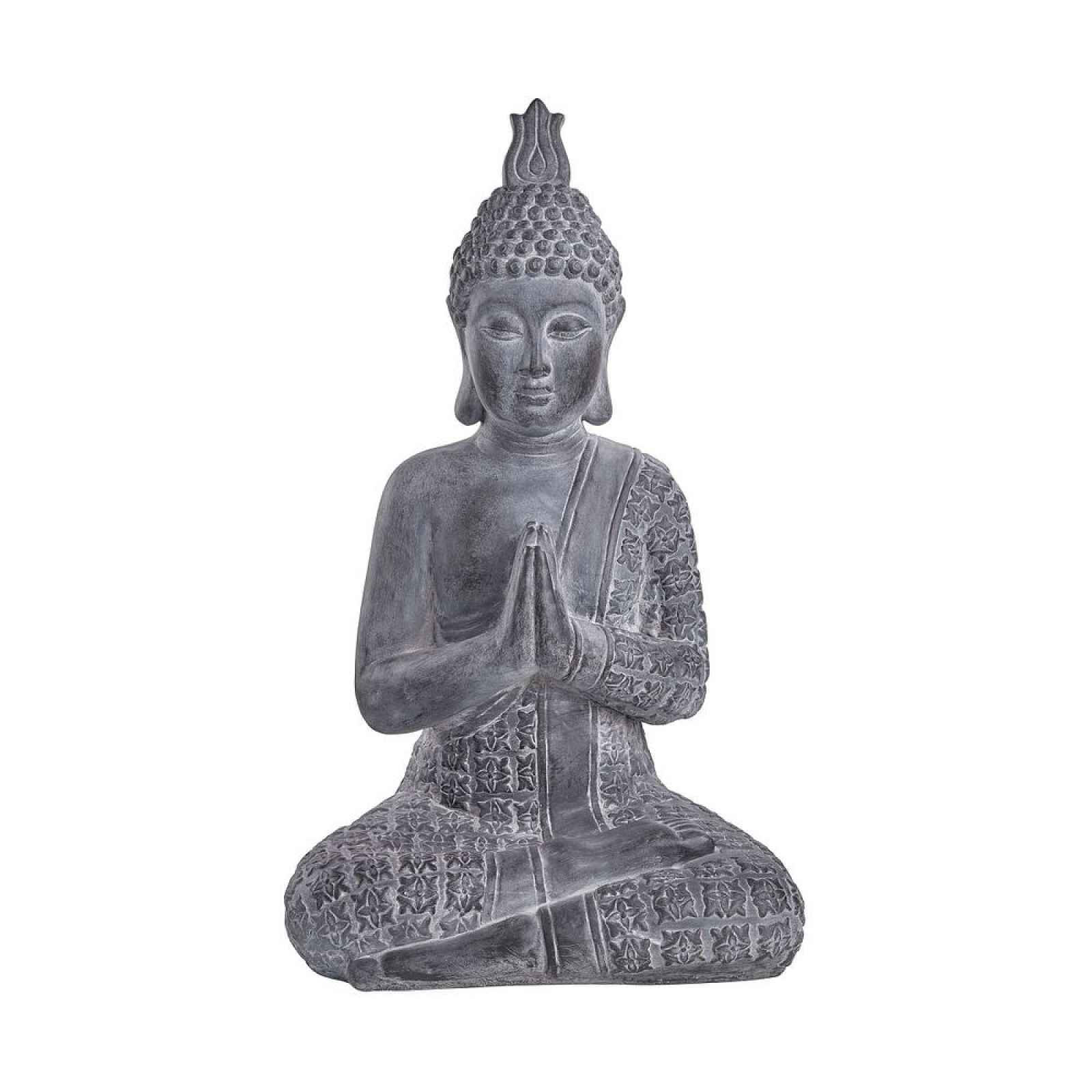 Butlers BUDDHA Soška sedícího Buddhy 71 cm