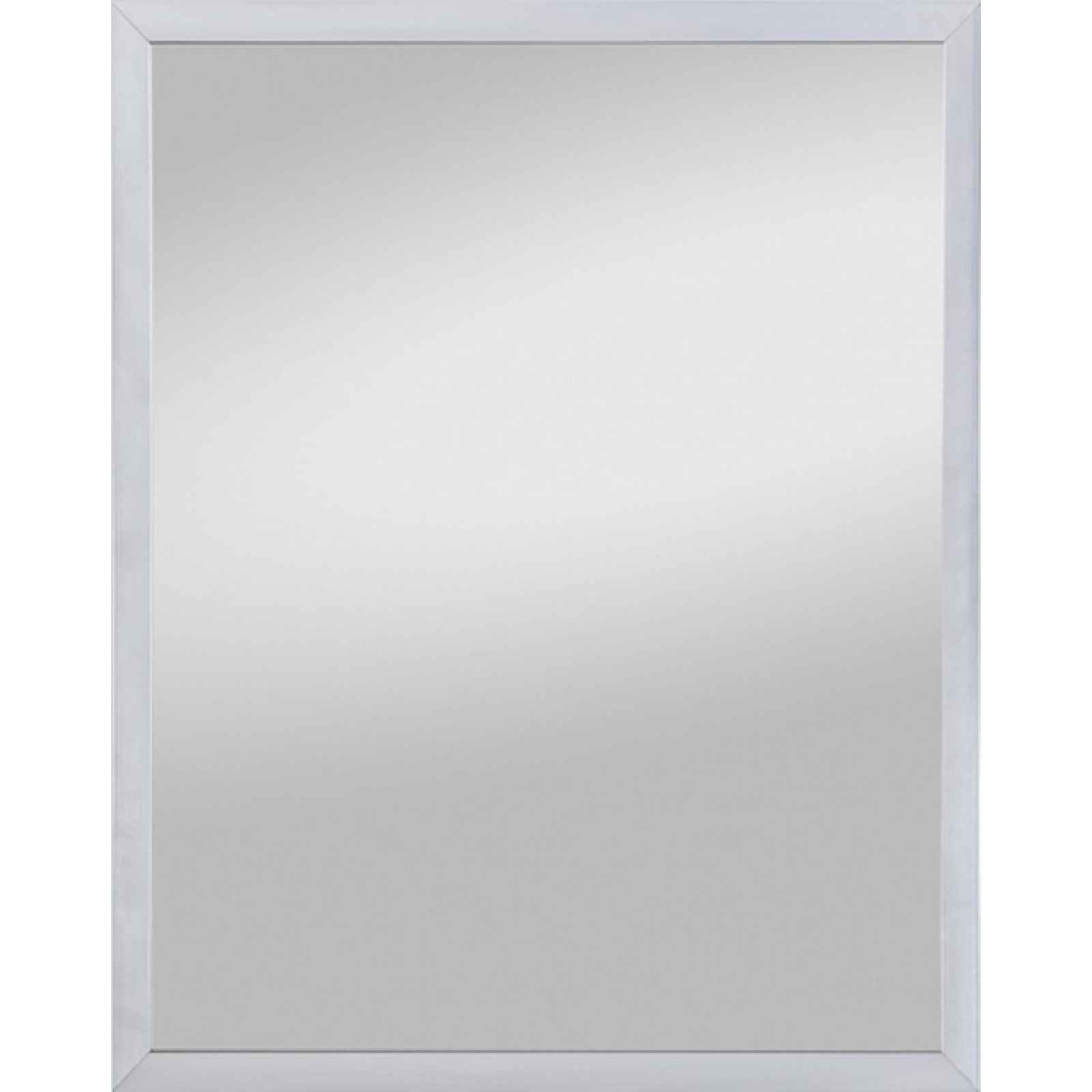 Nástěnné zrcadlo Bente 42x52 cm, nerezový vzhled