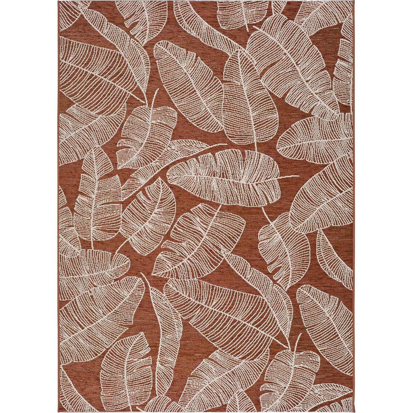 Oranžový venkovní koberec Universal Sigrid, 58 x 110 cm
