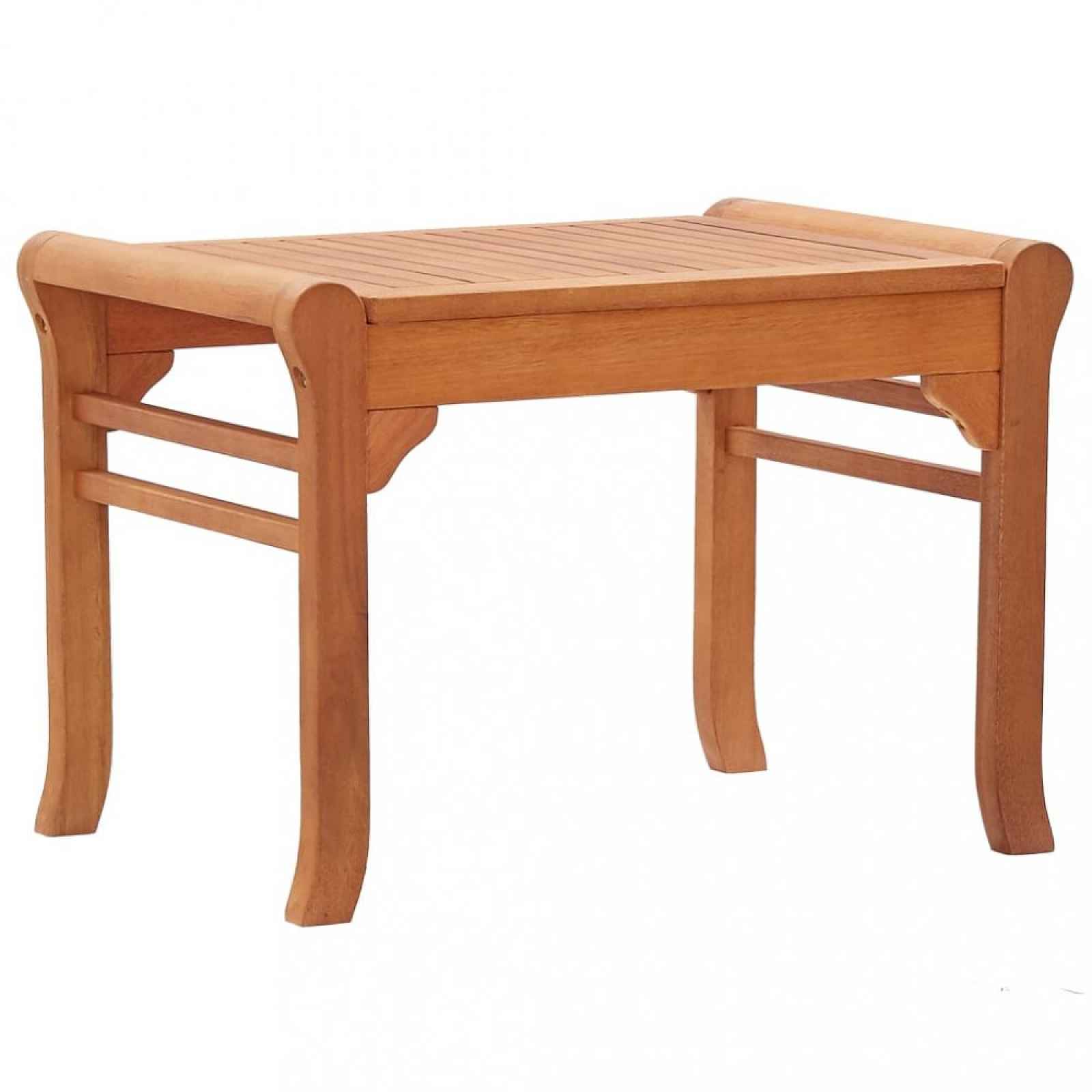 Zahradní stolička eukalyptové dřevo 64 cm - štokrle