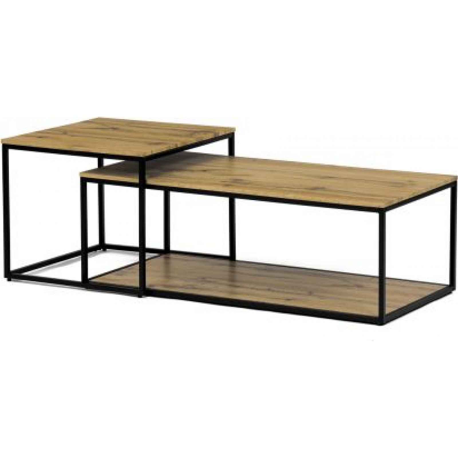 Konferenční stolek CT-X7123 OAK set 2 ks