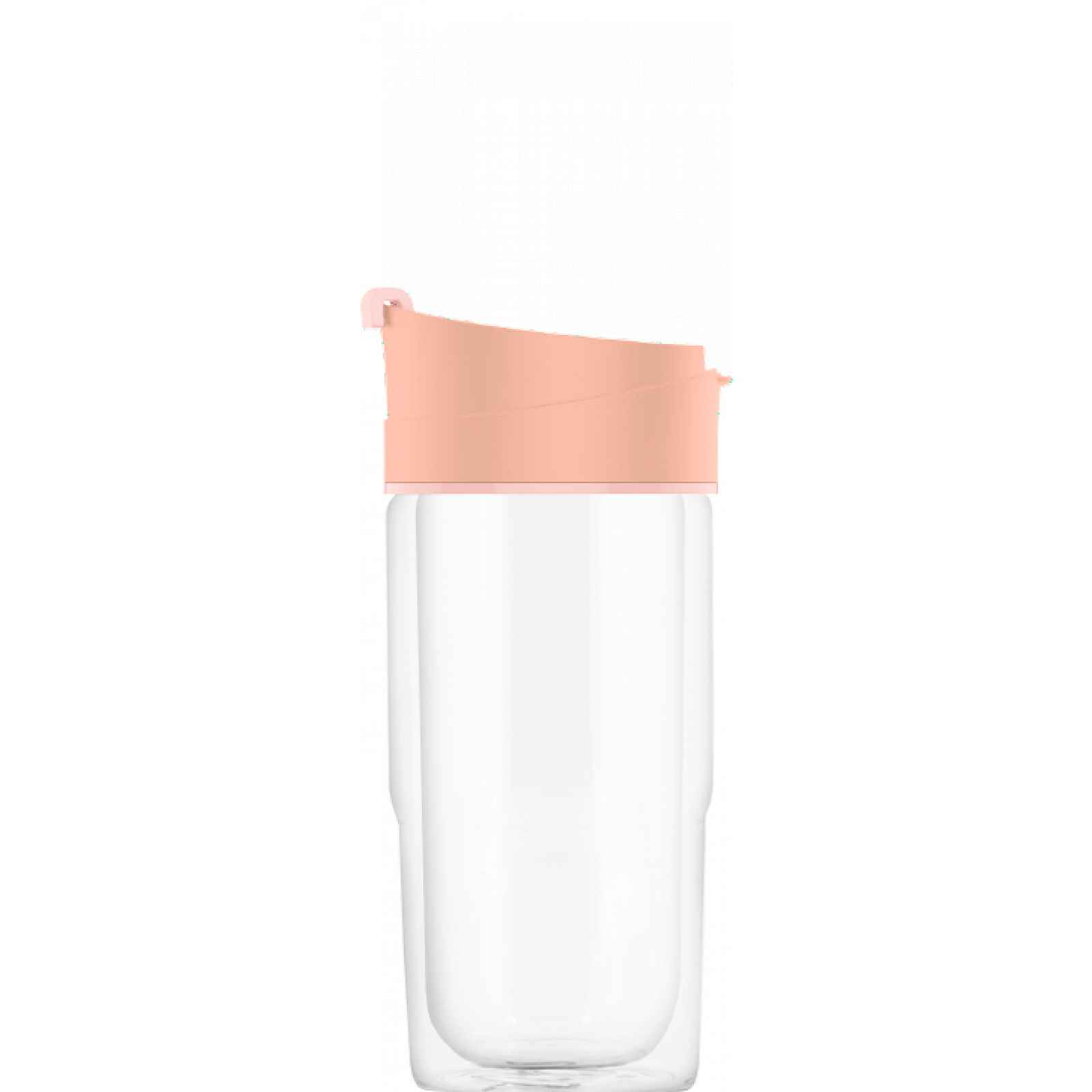 SIGG skleněný cestovní hrnek Nova Sky Pink, 0,37 l