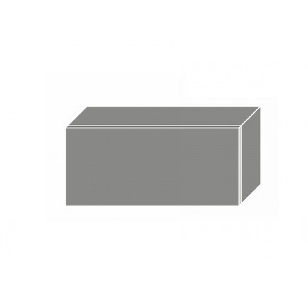 PLATINUM, skříňka horní W4b 80, korpus: bílý, barva: black