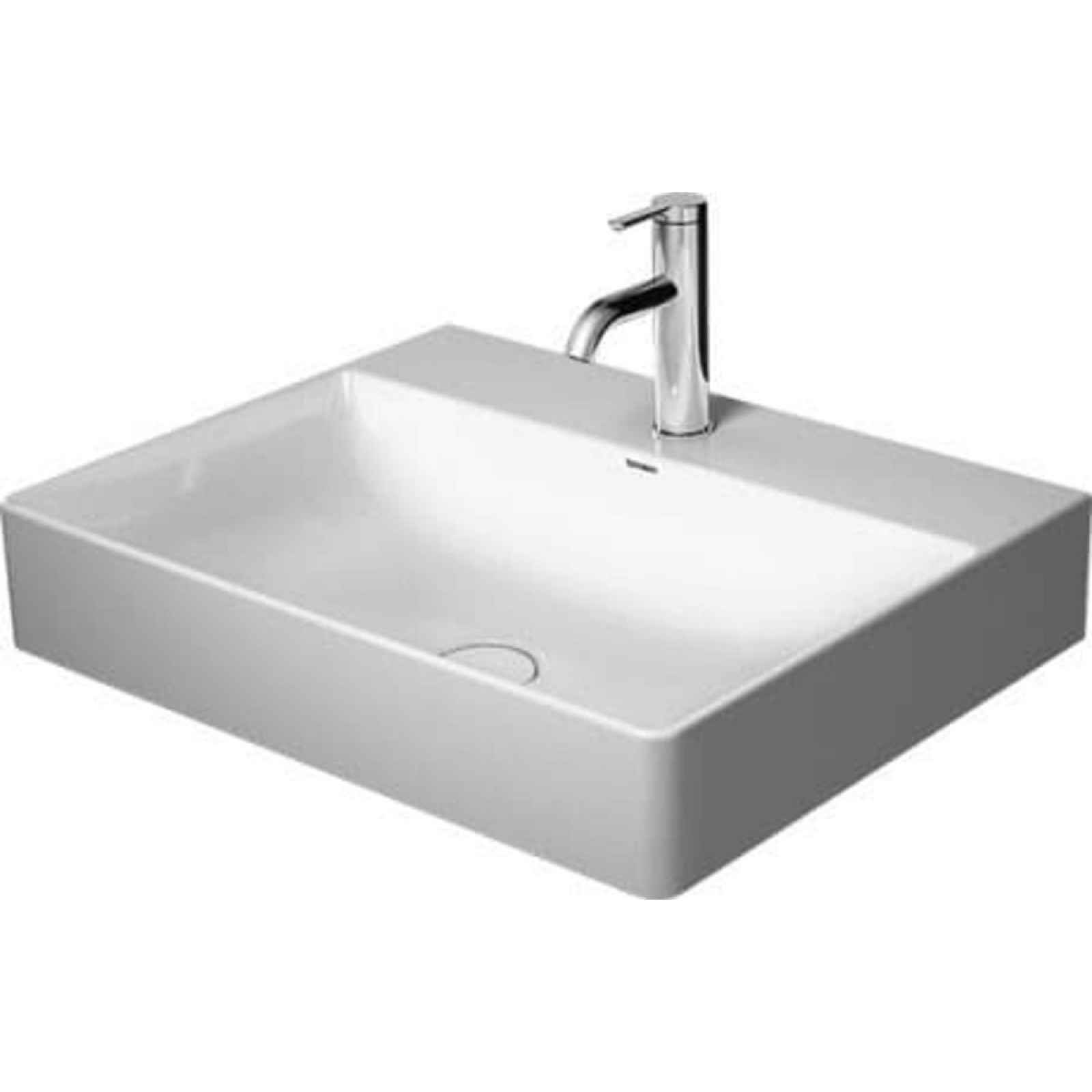 Umyvadlo Duravit DuraSquare 60x47 cm bez přepadu 2353600071