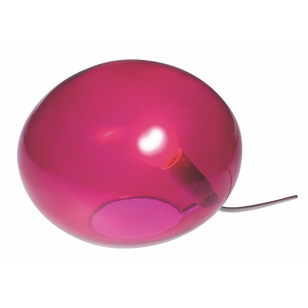 Růžová stolní lampa SULION Ball