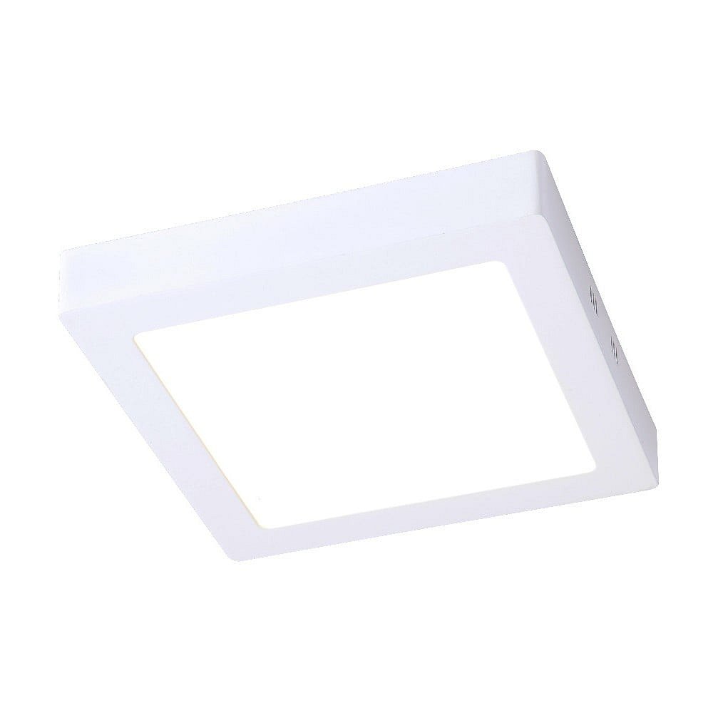 Bílé stropní svítidlo s LED světlem SULION Pluriel Square