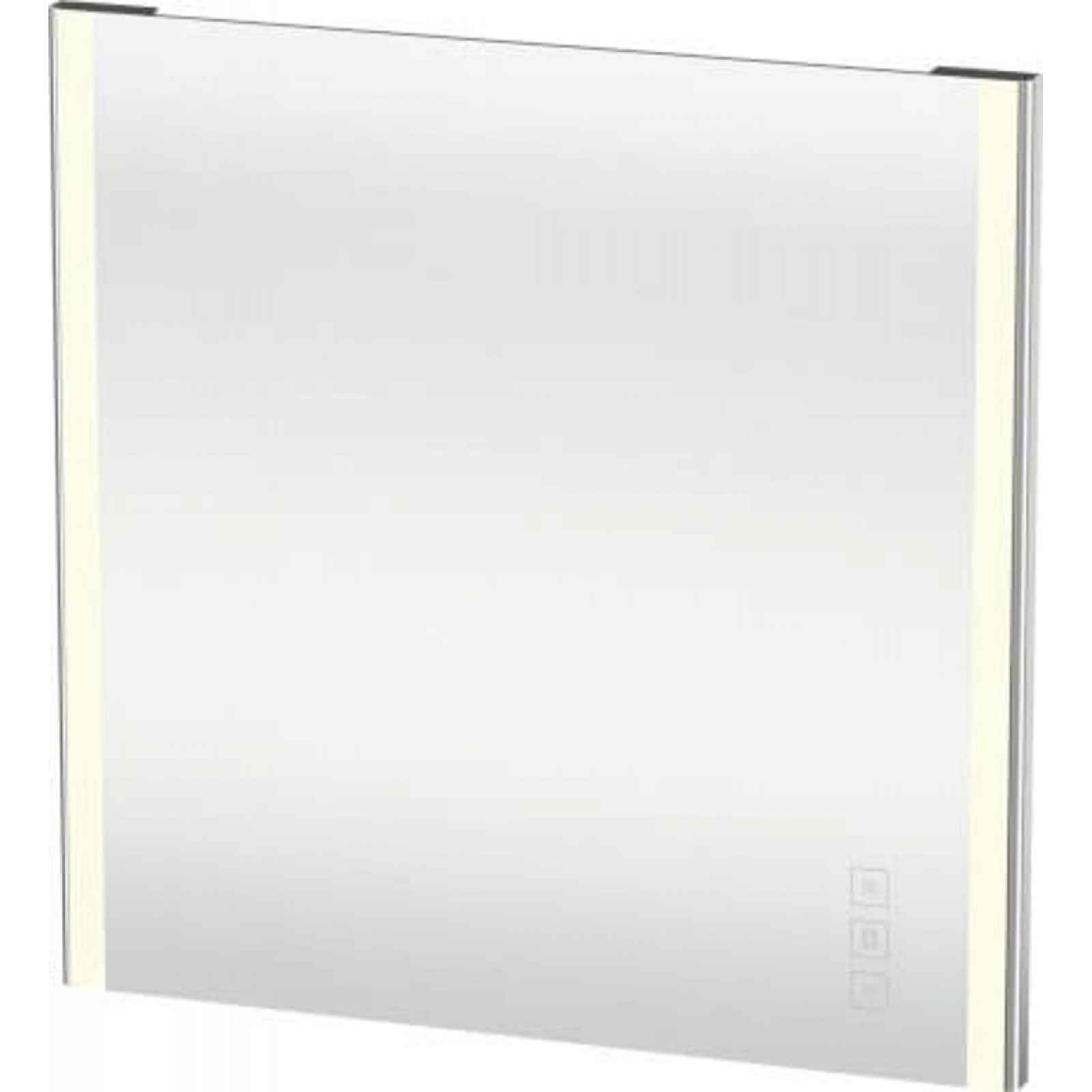 Zrcadlo Duravit XSquare 80x80 cm hliník XS701200000