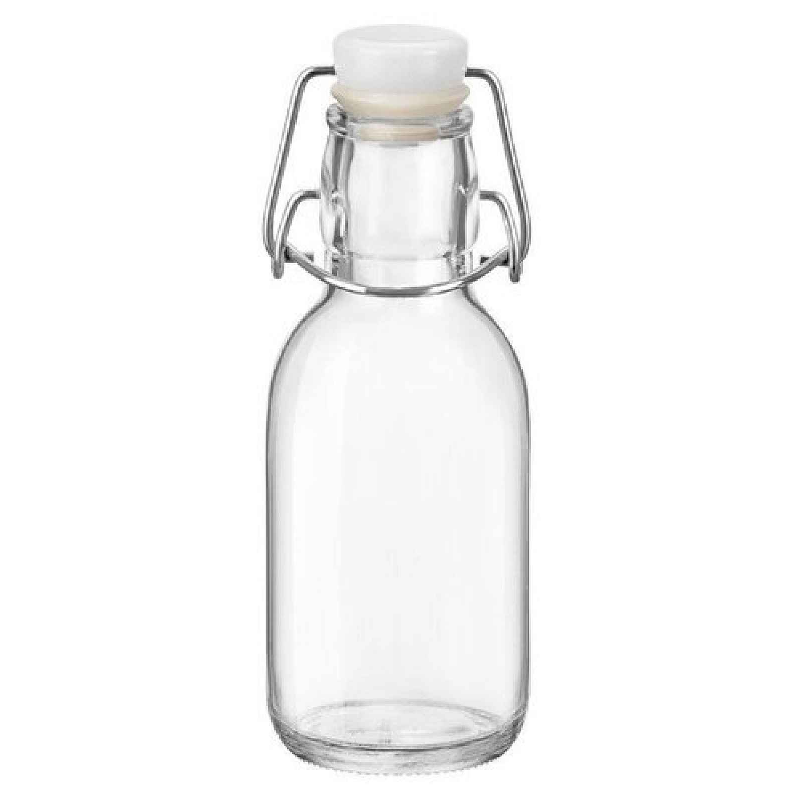 Bormioli Rocco Skleněná láhev s clip uzávěrem Emilia, 250 ml