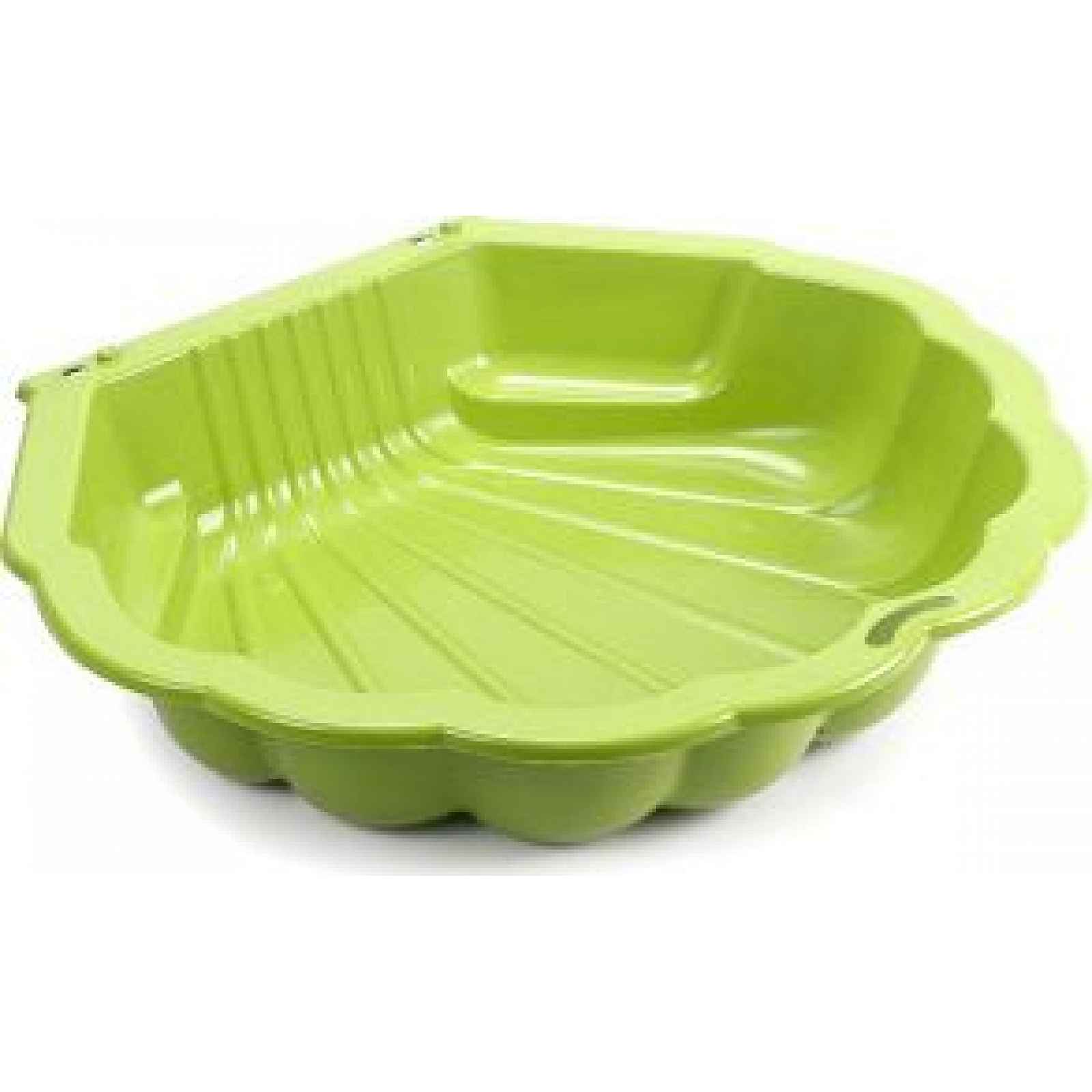 Dětské mini plastové pískoviště Sandy, limetková