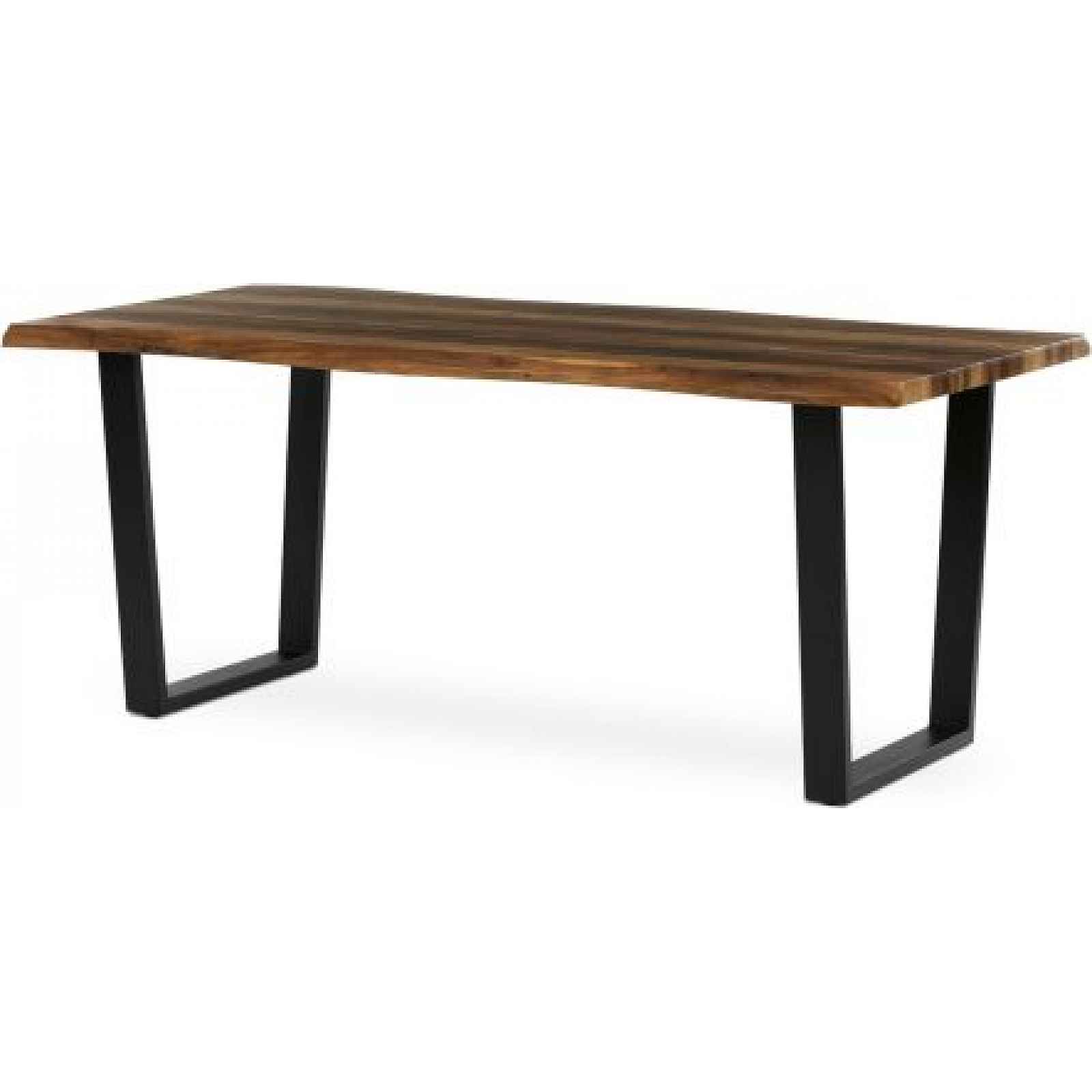 Jídelní stůl s nohou ve tvaru U, old wood