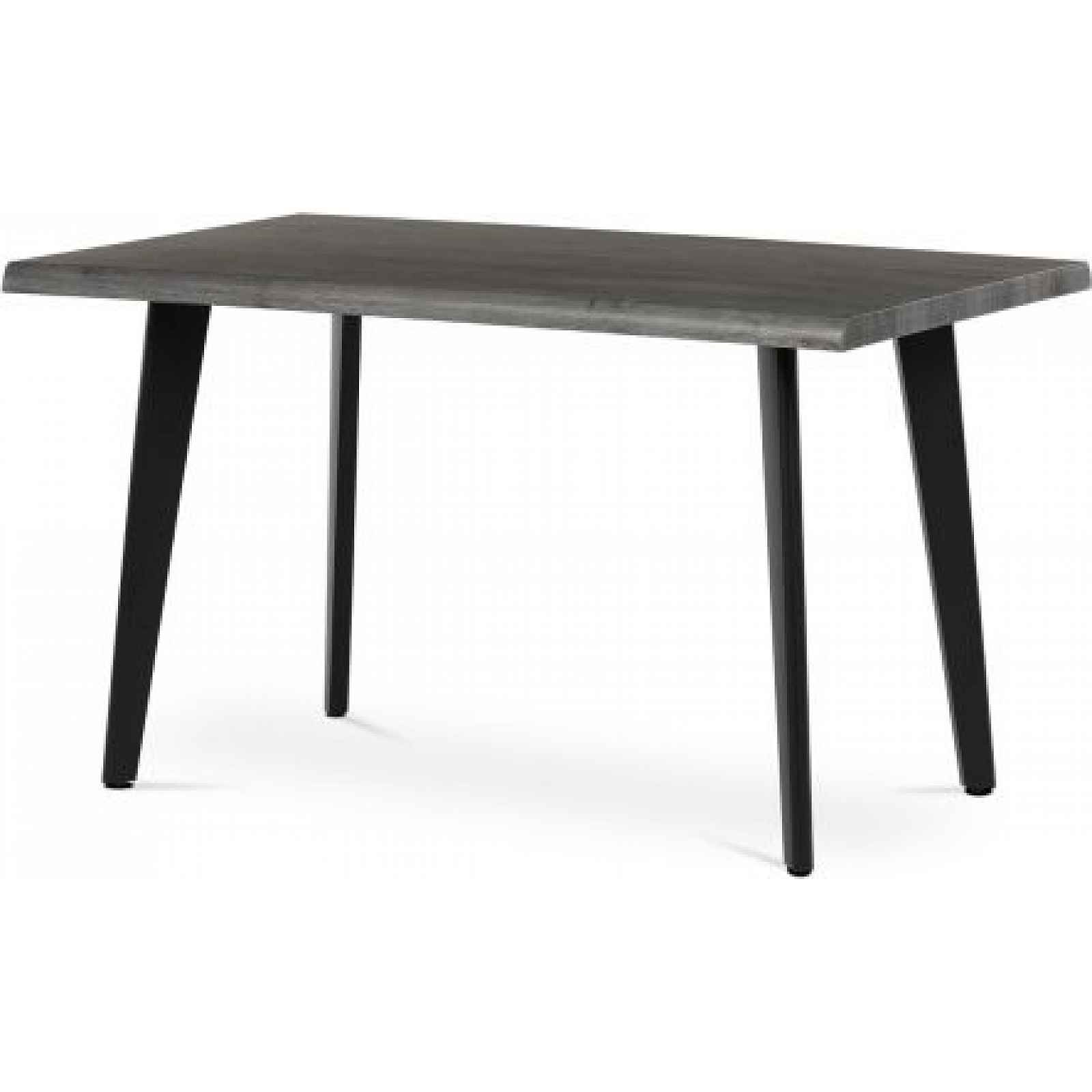 Jídelní stůl 130 cm, dekor šedý dub