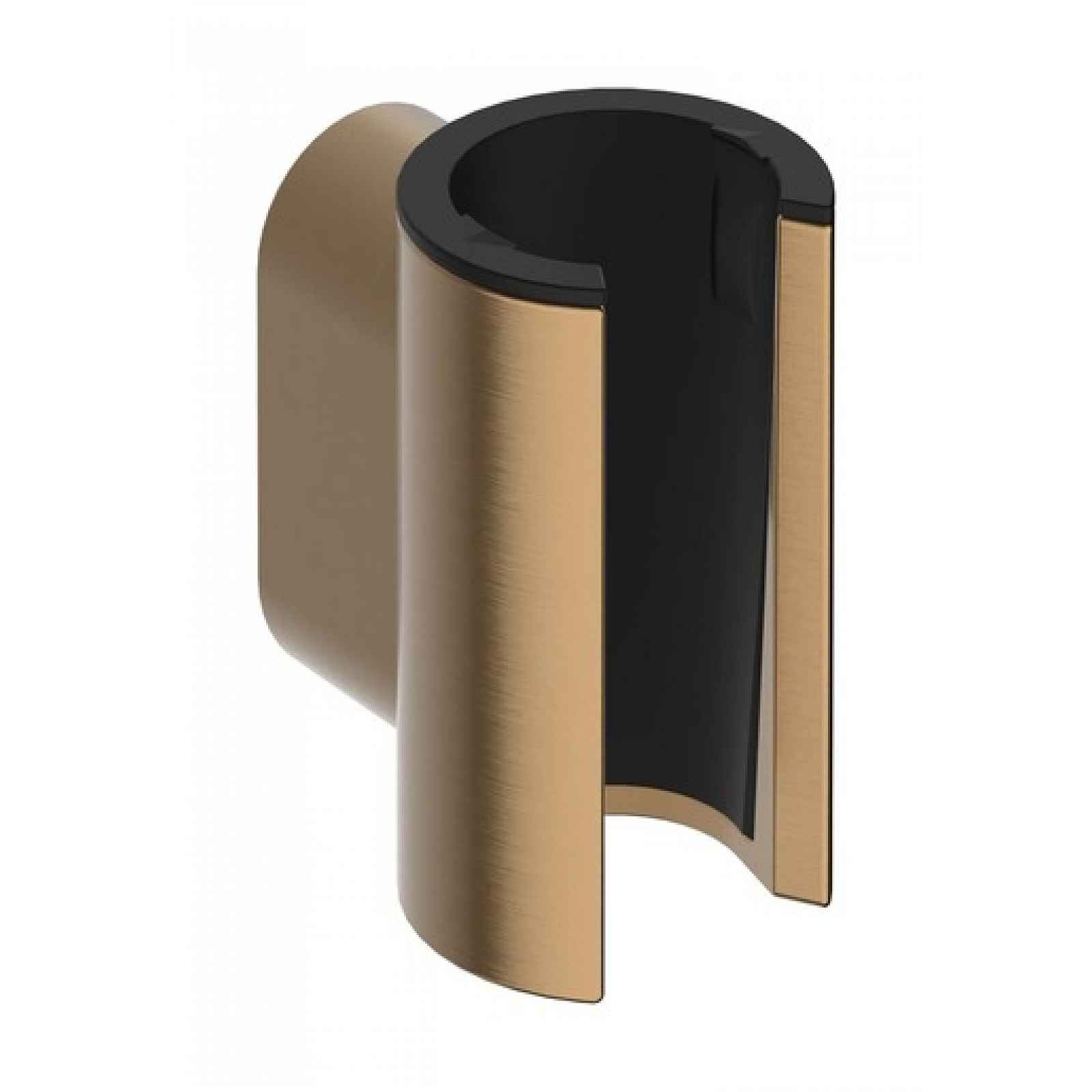 Držák sprchy Hansgrohe Porter Fine pevný kartáčovaný bronz 28885140