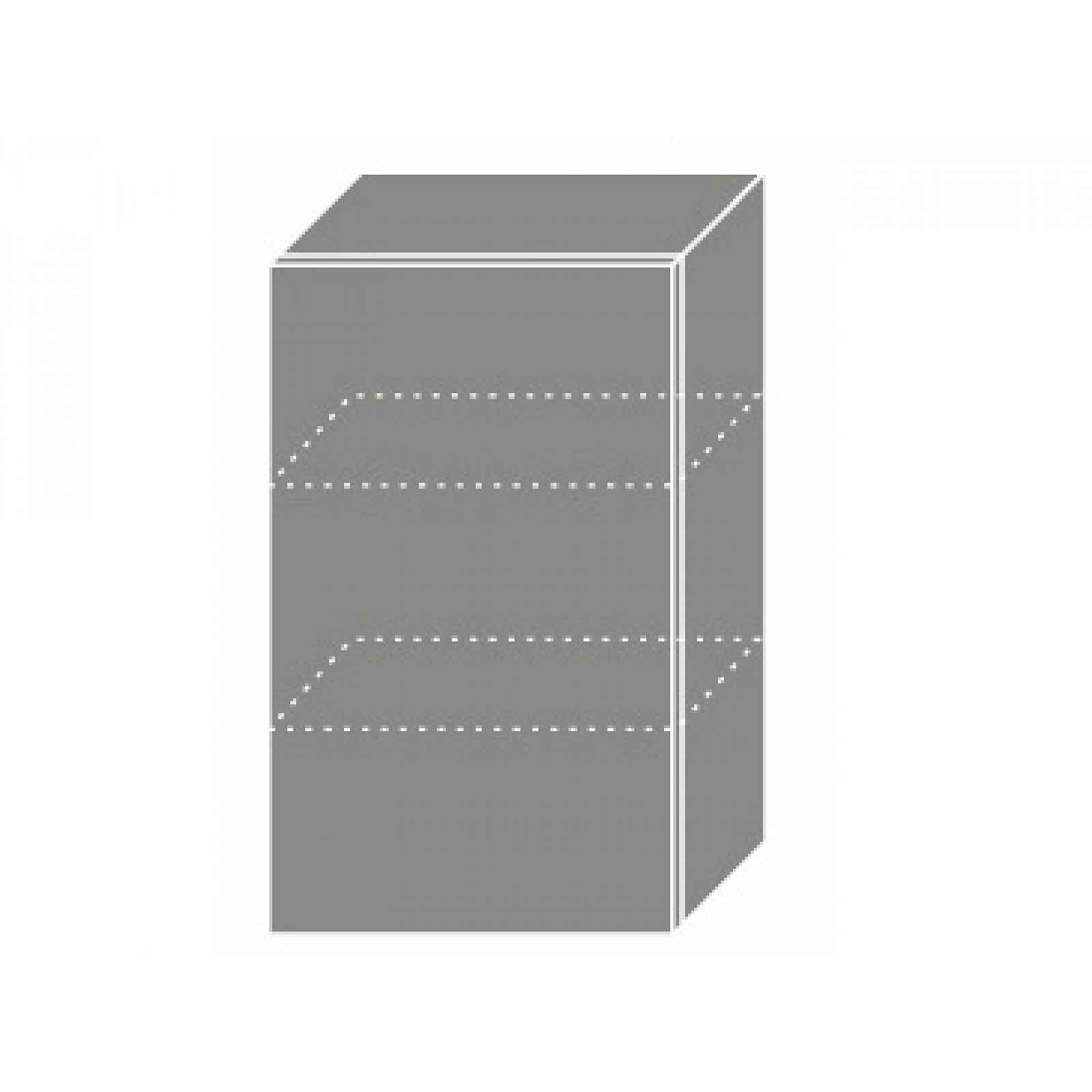 PLATINUM, skříňka horní W2 45, korpus: grey, barva: black
