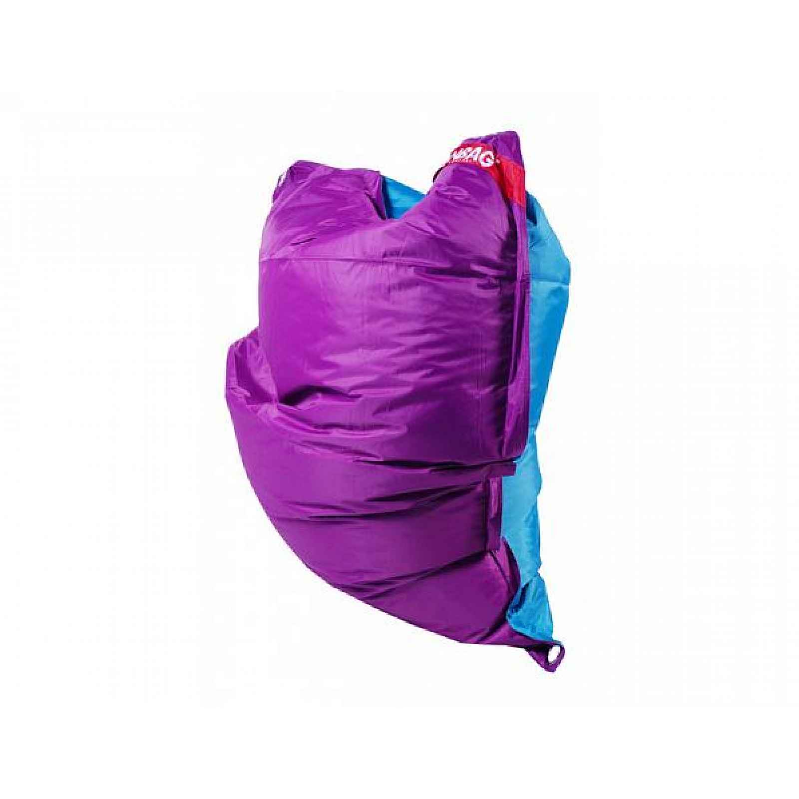 Sedací pytel BeanBag duo-purple-turquoise