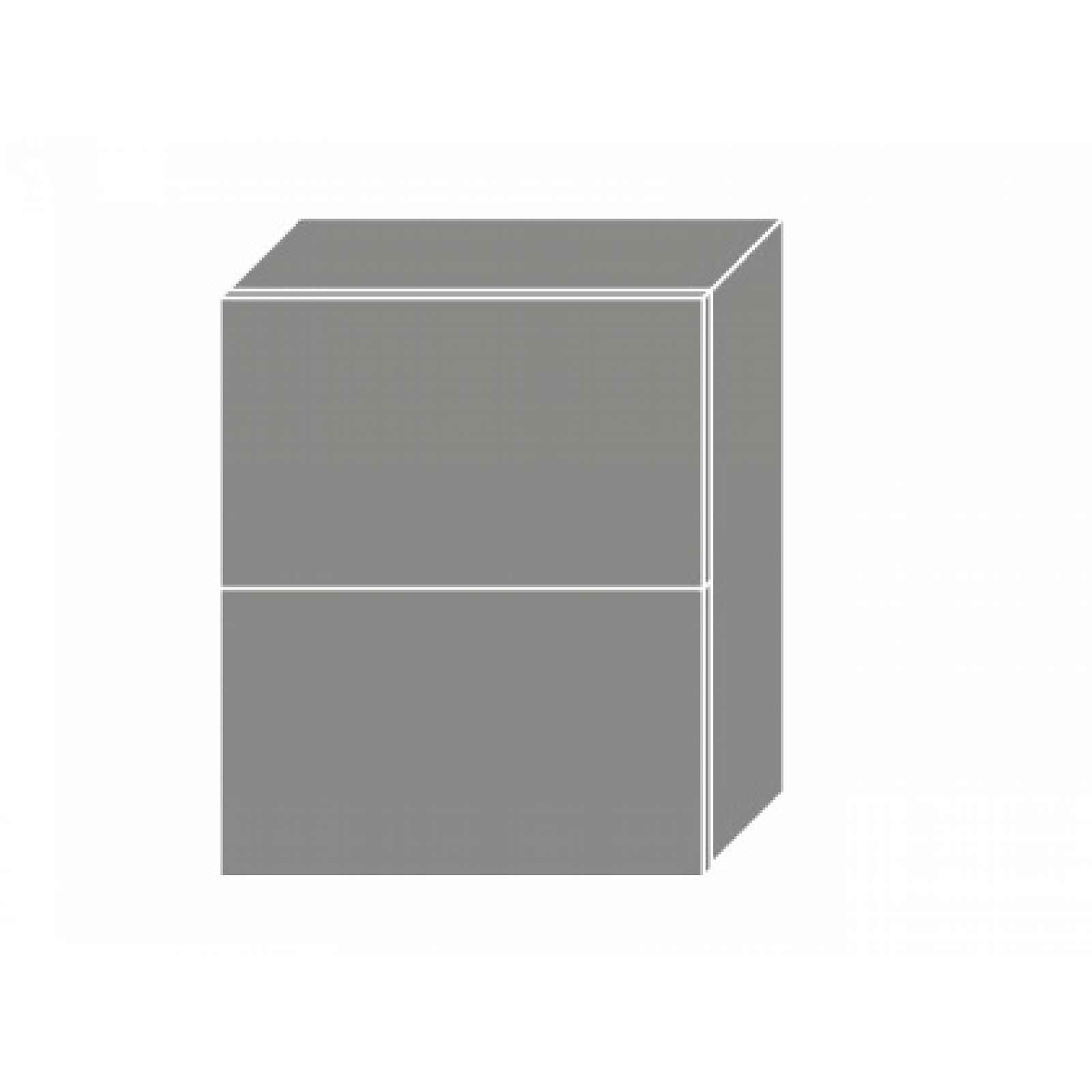 PLATINUM, skříňka horní W8B 60 AV, korpus: grey, barva: white
