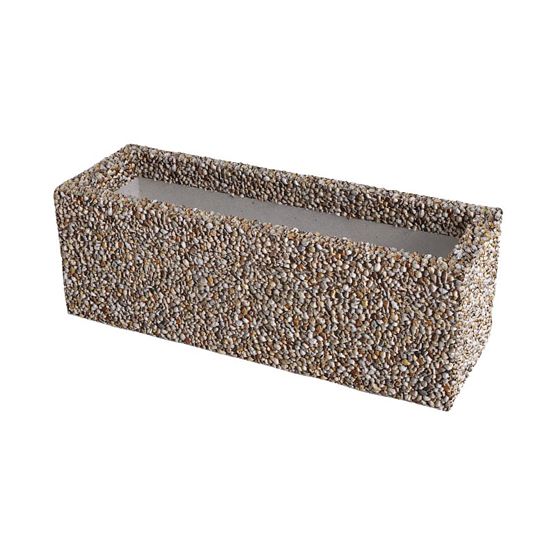 Truhlík betonový DITON Alexandr vymývaný dunaj 4-8 760×280×280 mm