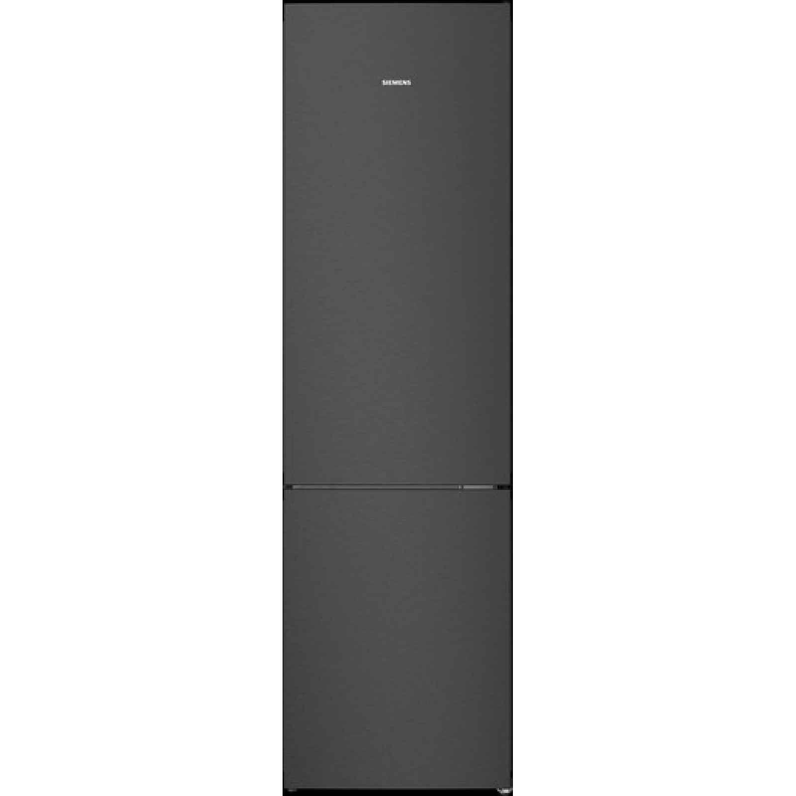 Siemens iQ300 Volně stojící chladnička s mrazničkou dole 203 x 60 cm BlackSteel, Total noFrost KG39N2XAG