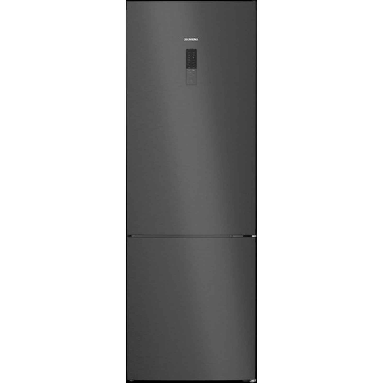 Siemens iQ300 Volně stojící chladnička s mrazničkou dole 203 x 70 cm BlackSteel, Total noFrost KG49NXXCF