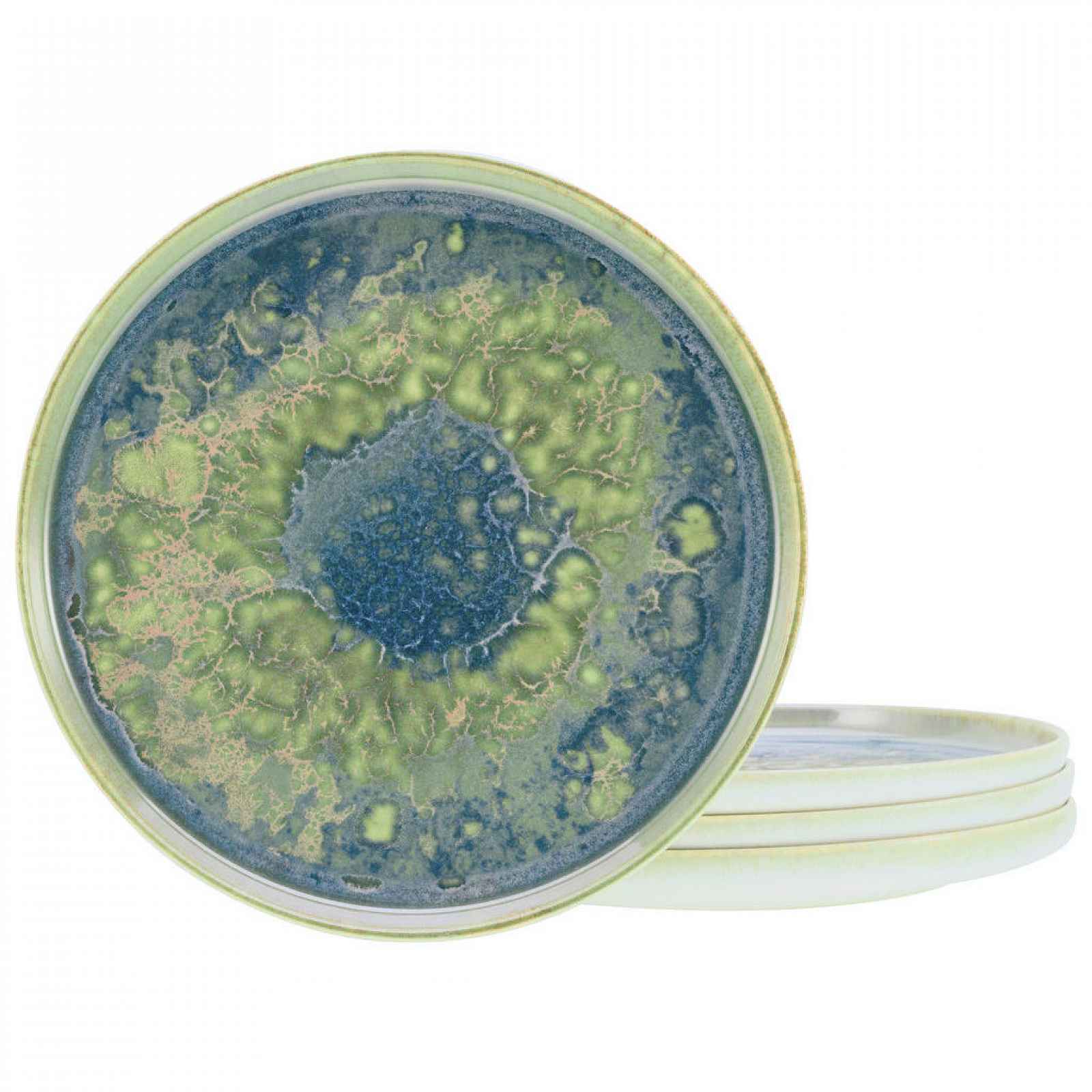Creatable SADA MĚLKÝCH TALÍŘŮ, keramika, 28 cm - Jídelní talíře - 007768136801