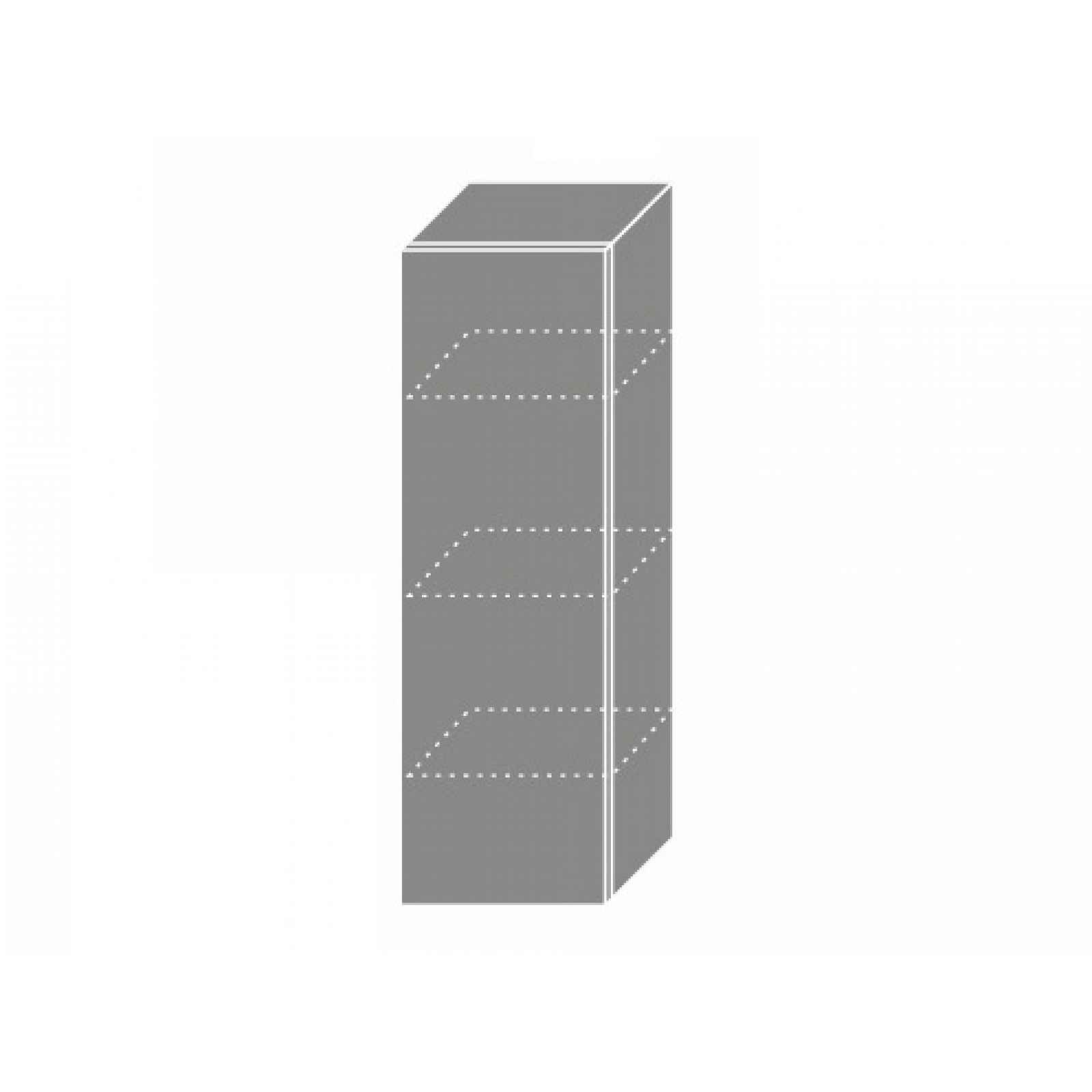 PLATINUM, skříňka horní W4 30, korpus: grey, barva: vanilla