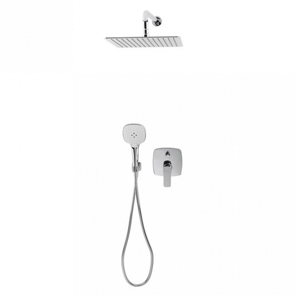 Sprchový systém SIKO s podomítkovou baterií zaoblený SIKOBSETZS2