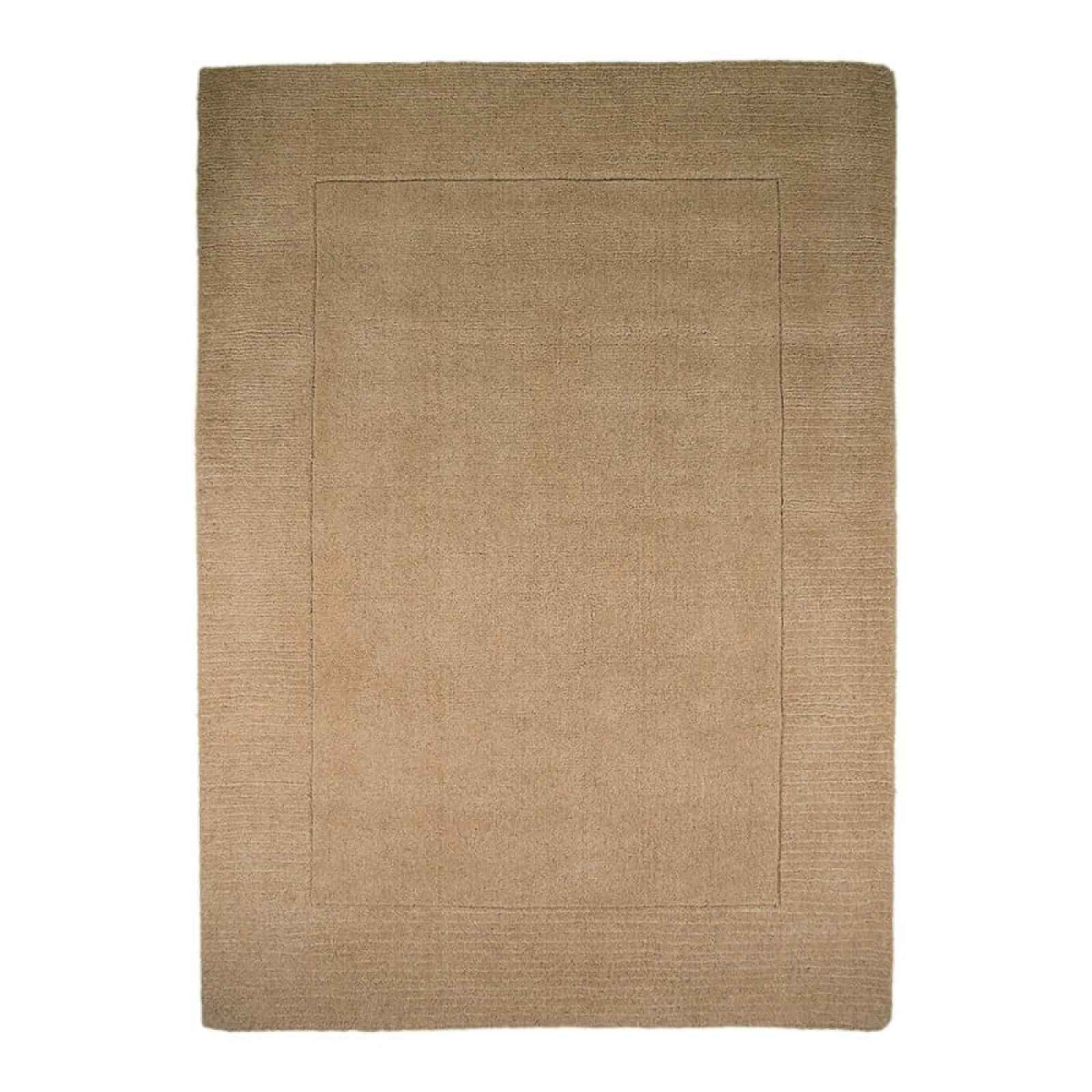 Hnědý vlněný koberec Flair Rugs Siena, 160 x 230 cm