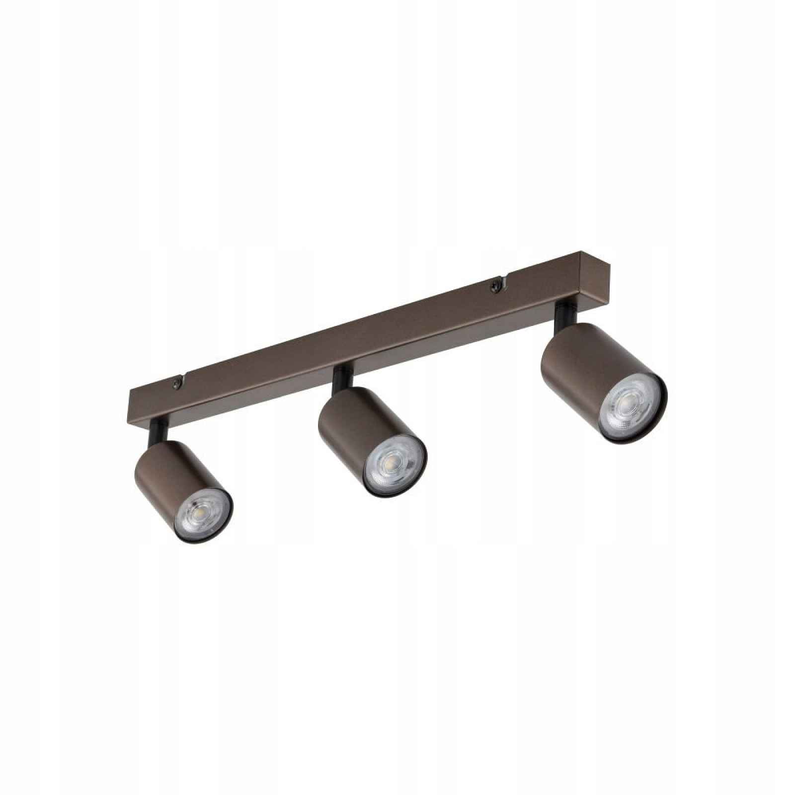 Stropní Svítidlo Hnědá S 3 Reflektory Na Liště Top Brown 6181 Tk Lighting
