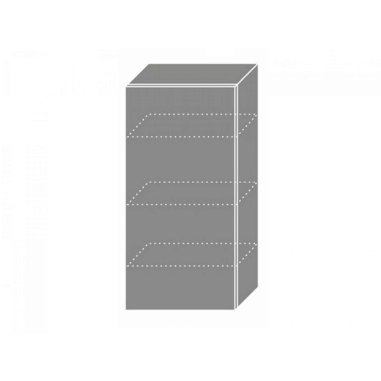 PLATINUM, skříňka horní W4 50, korpus: grey, barva: white