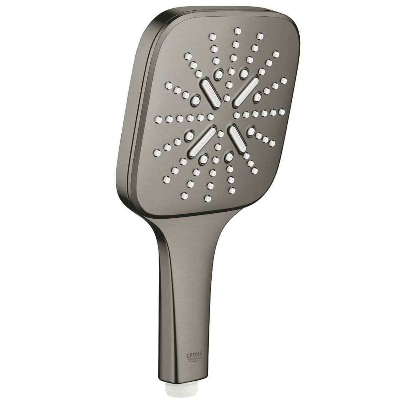 Ruční sprcha Grohe Rainshower SmartActive Cube kartáčovaný Hard Graphite 26582AL0