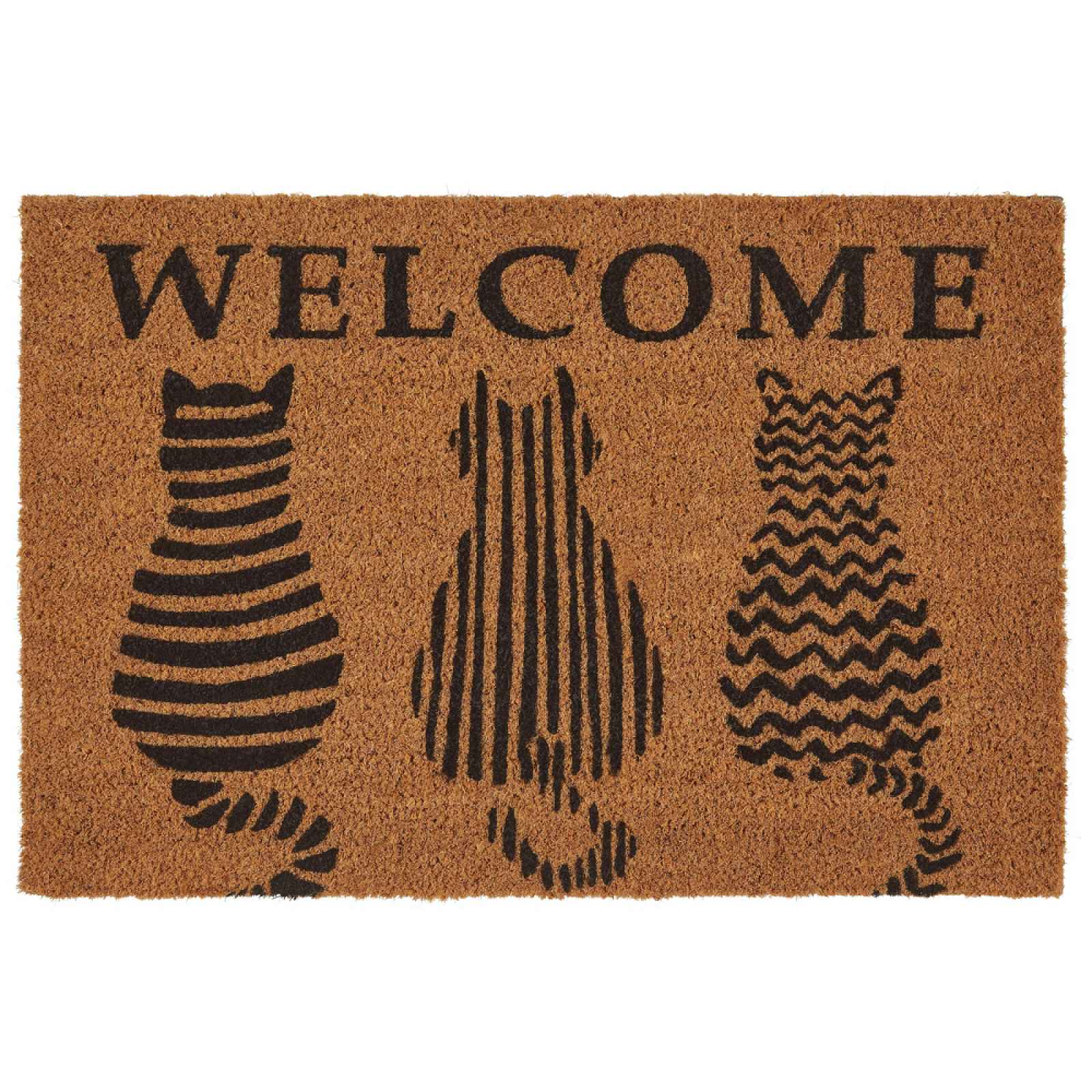 Dveřní Rohožka Welcome Cats