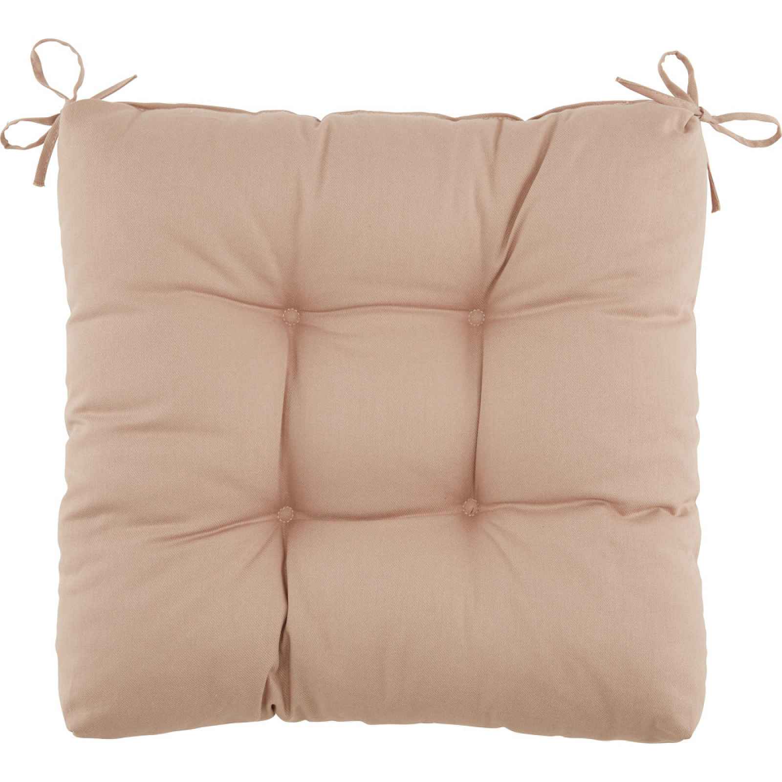 Sedací Polštář Elli, 40/40/7cm, Přírodní