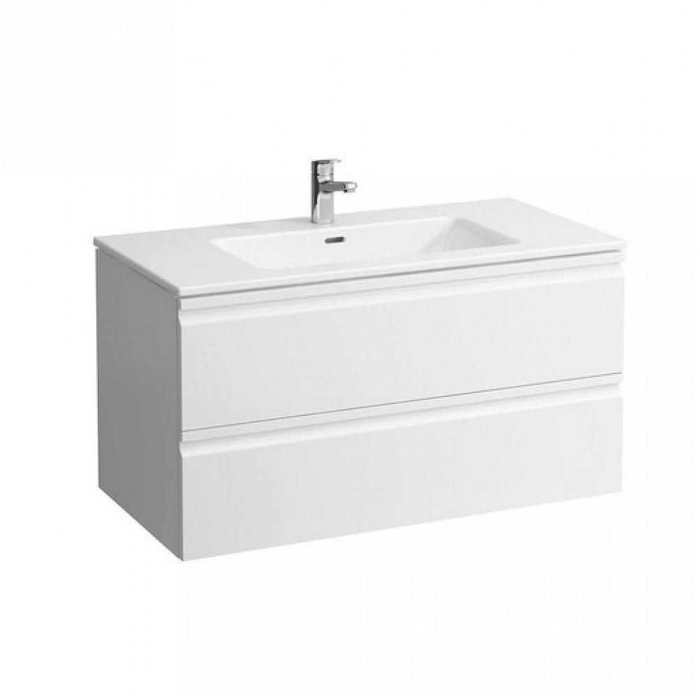 Koupelnová skříňka s umyvadlem Laufen Laufen PRO S 100x44x50 cm bílá mat H8619654631041