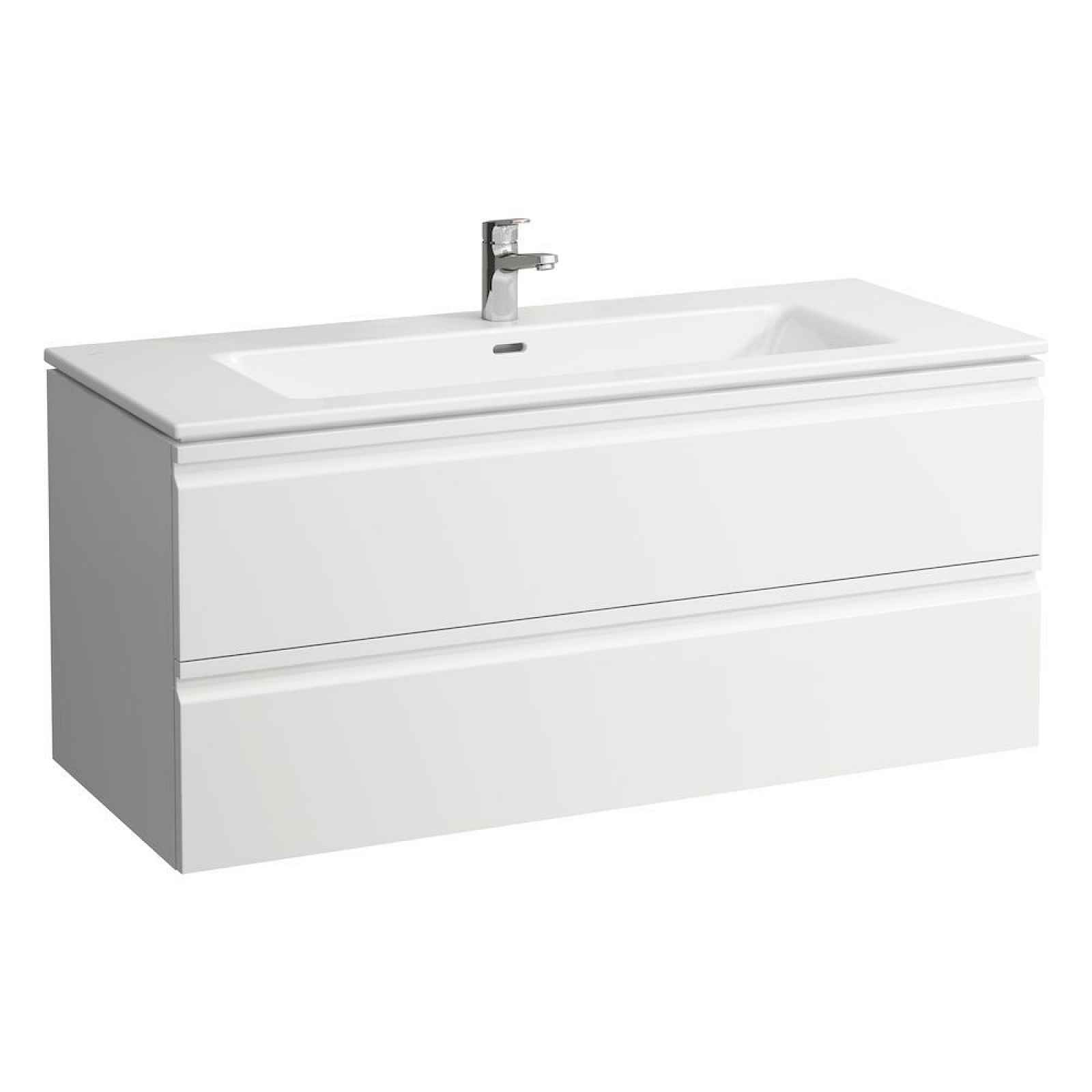 Koupelnová skříňka s umyvadlem Laufen Laufen PRO S 120x54,5x50 cm bílá lesk H8619674751041