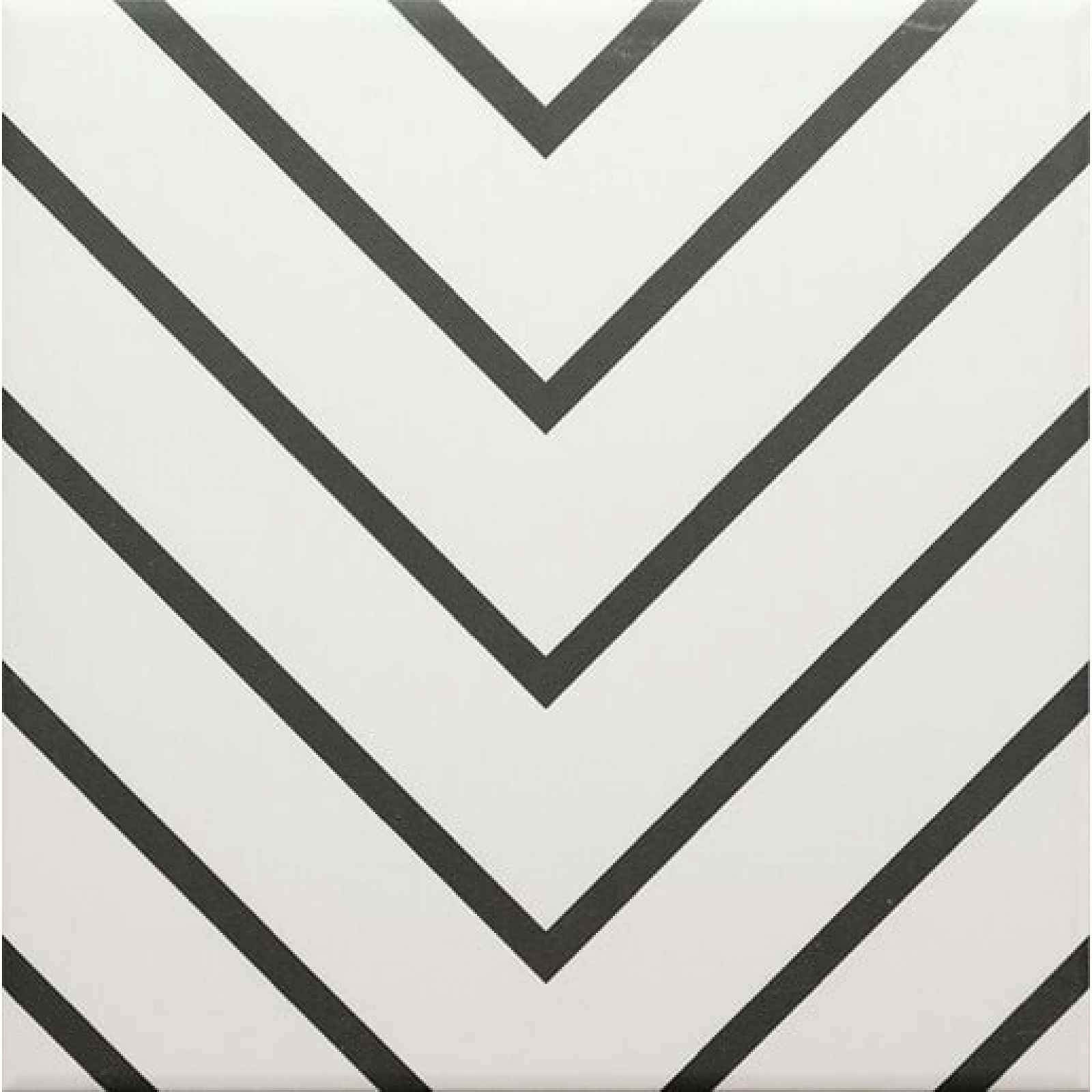 Dlažba Ribesalbes Echo černobílá 20x20 cm mat ECHO20 (bal.1,000 m2)