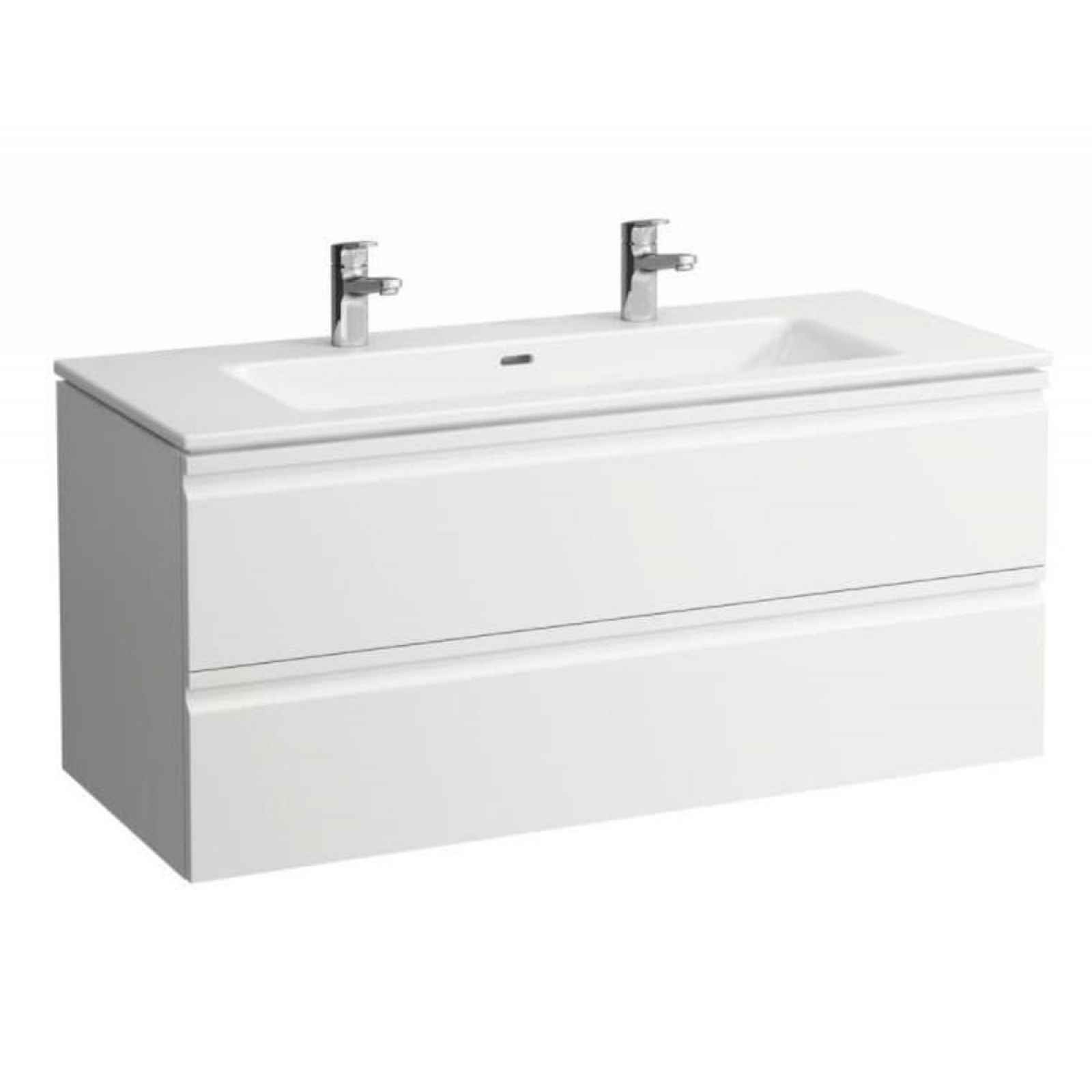 Koupelnová skříňka s umyvadlem Laufen Laufen PRO S 120x54,5x50 cm bílá lesk H8619674751071