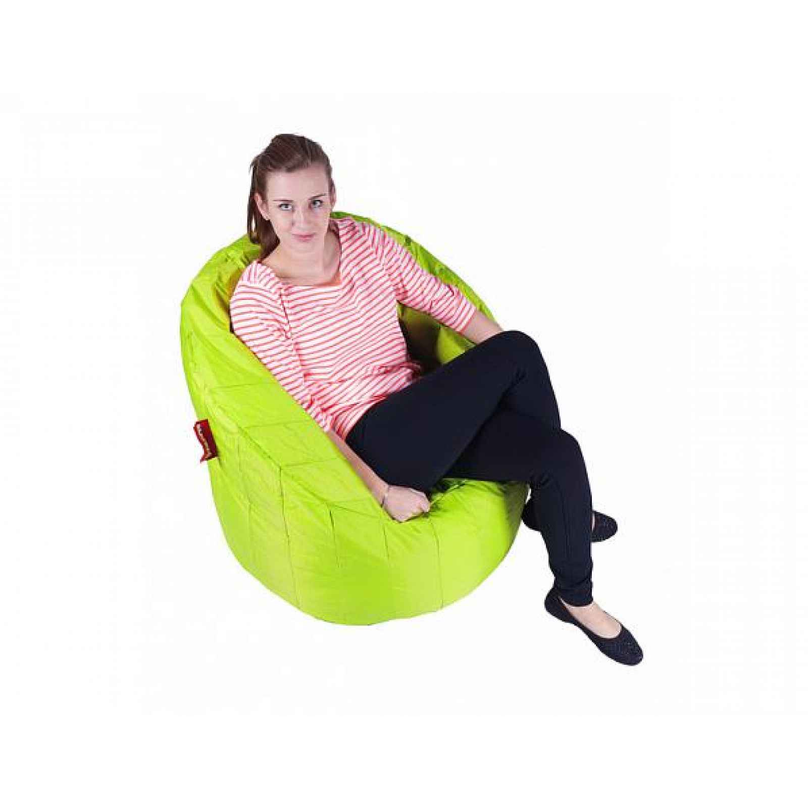 Limetkový sedací vak BeanBag Lumin Chair