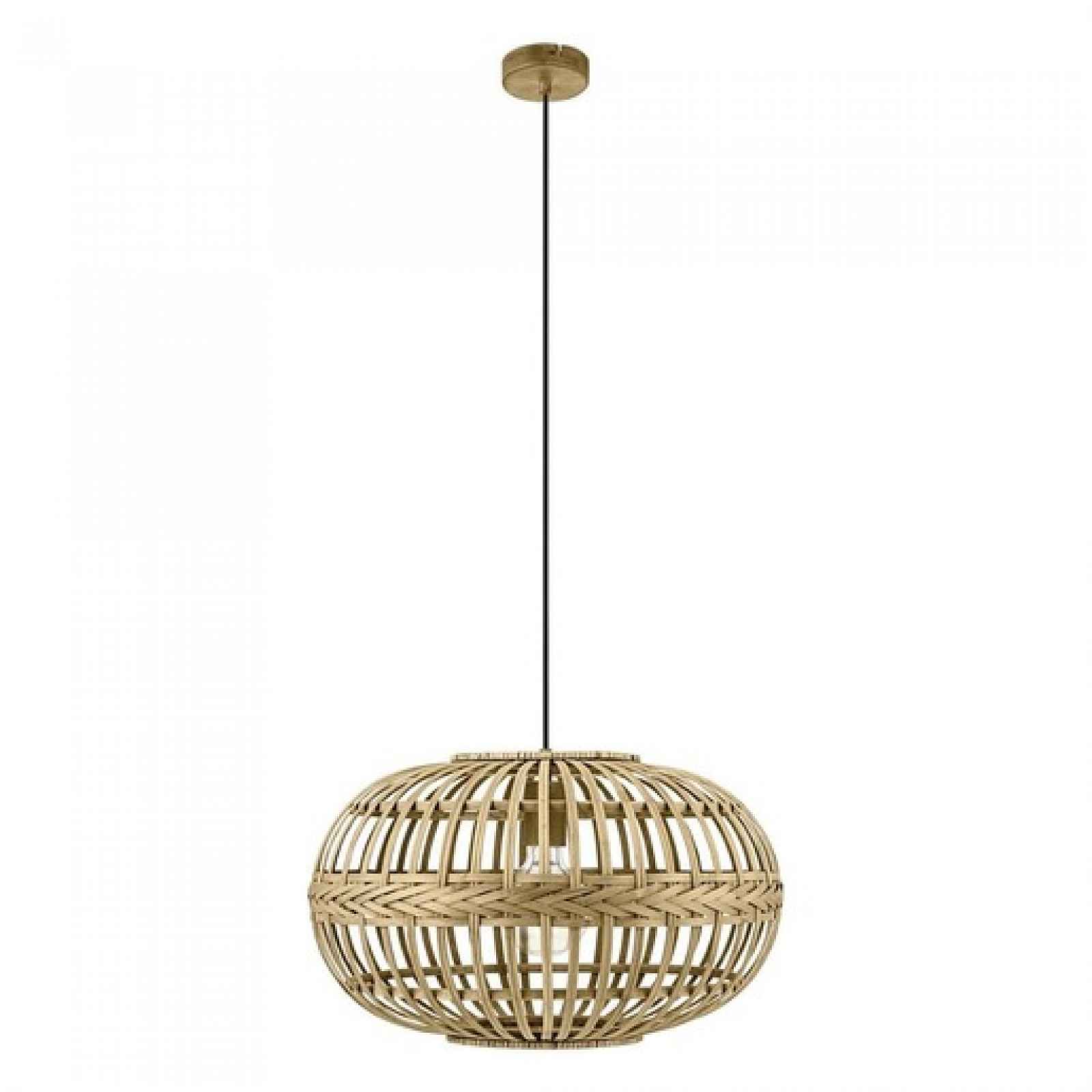 Led osvětlení Eglo Amsfield ocel hnědá 49771